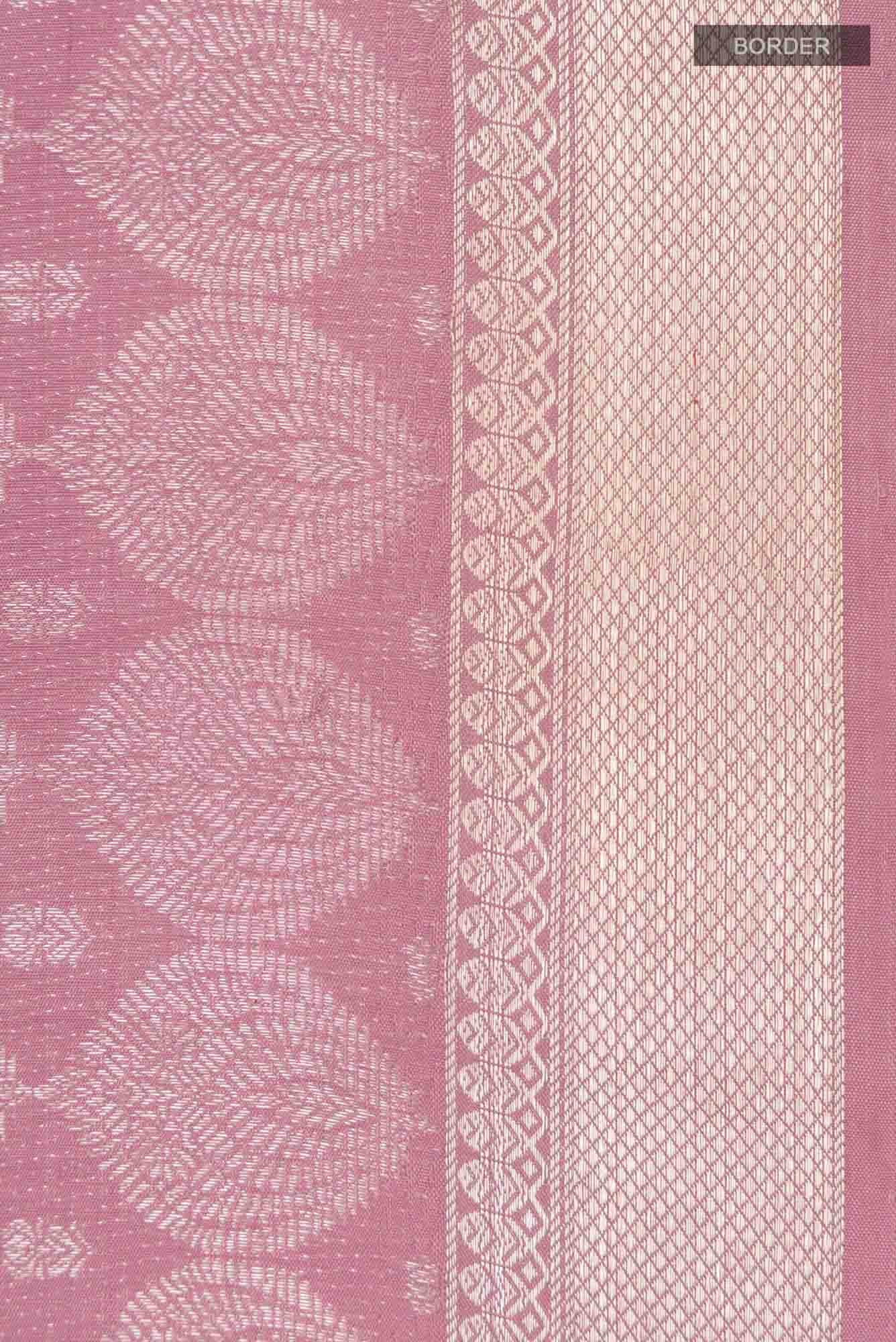 Subha-Pink Kanchipuram Silk Saree
