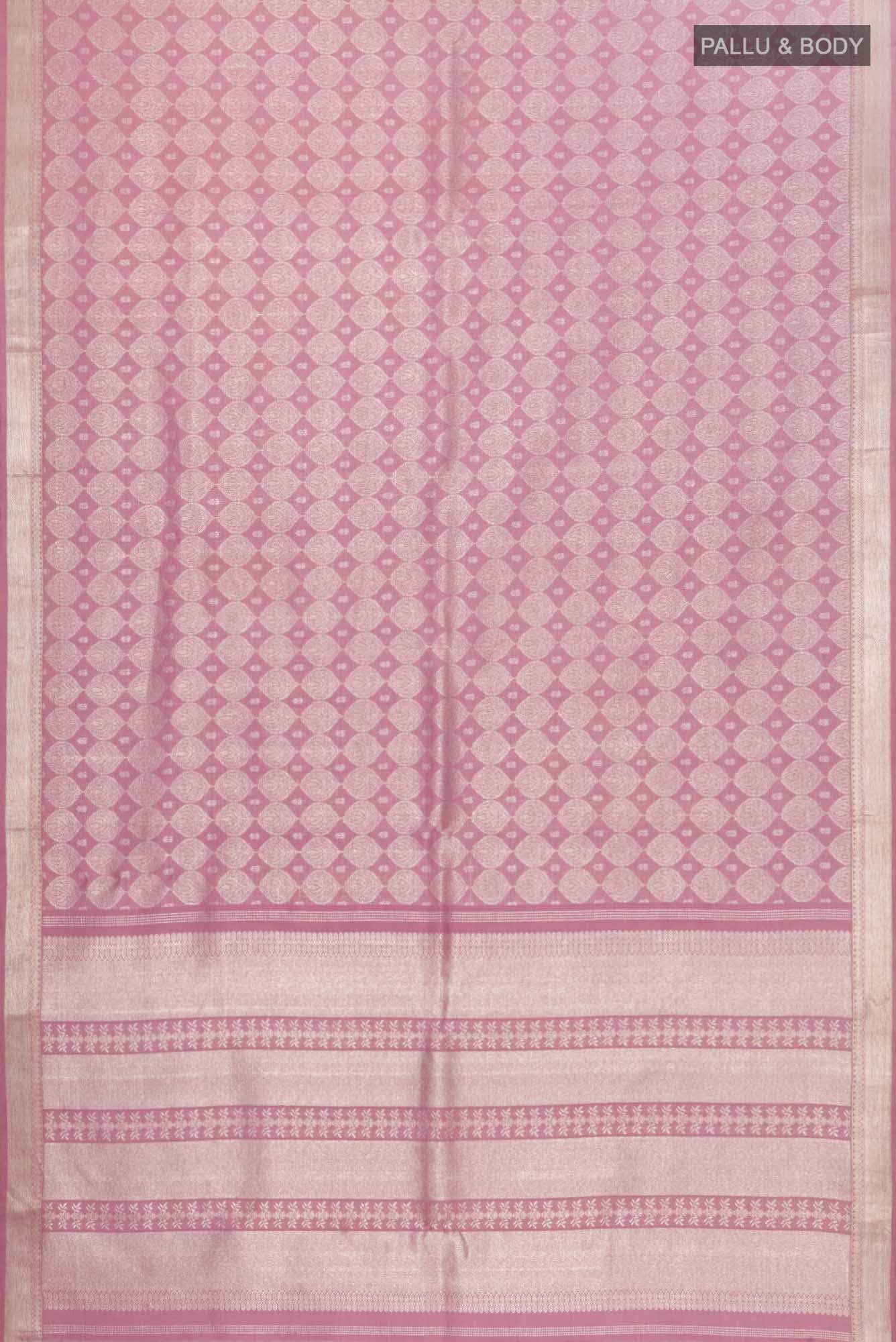 Subha-Pink Kanchipuram Silk Saree