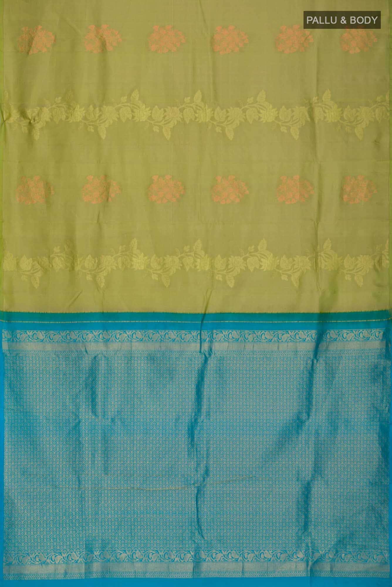 Green Kanchipuram Silk Saree