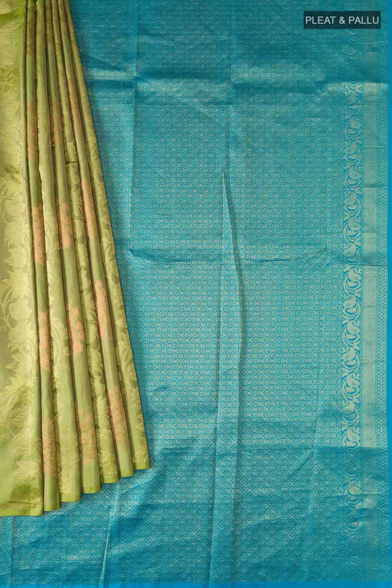 Green Kanchipuram Silk Saree