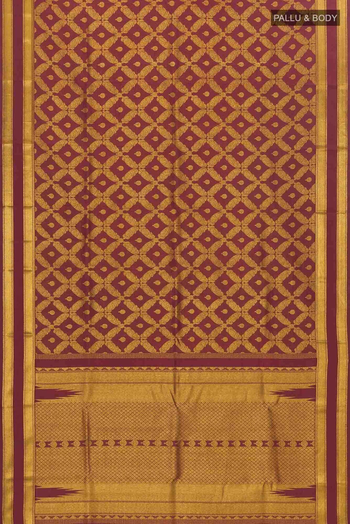 Shobita - Araku Red Kanchipuram Silk Saree