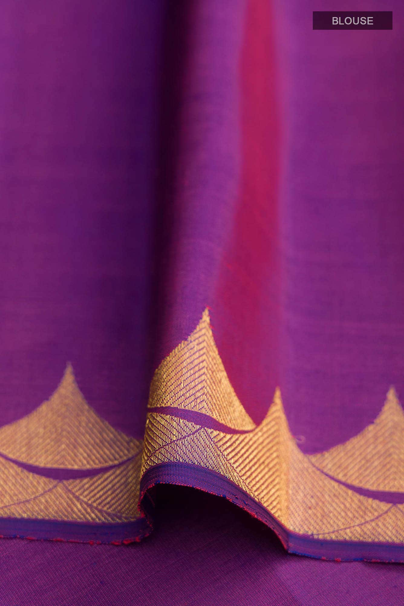 Blue Kanchipuram Silk Saree