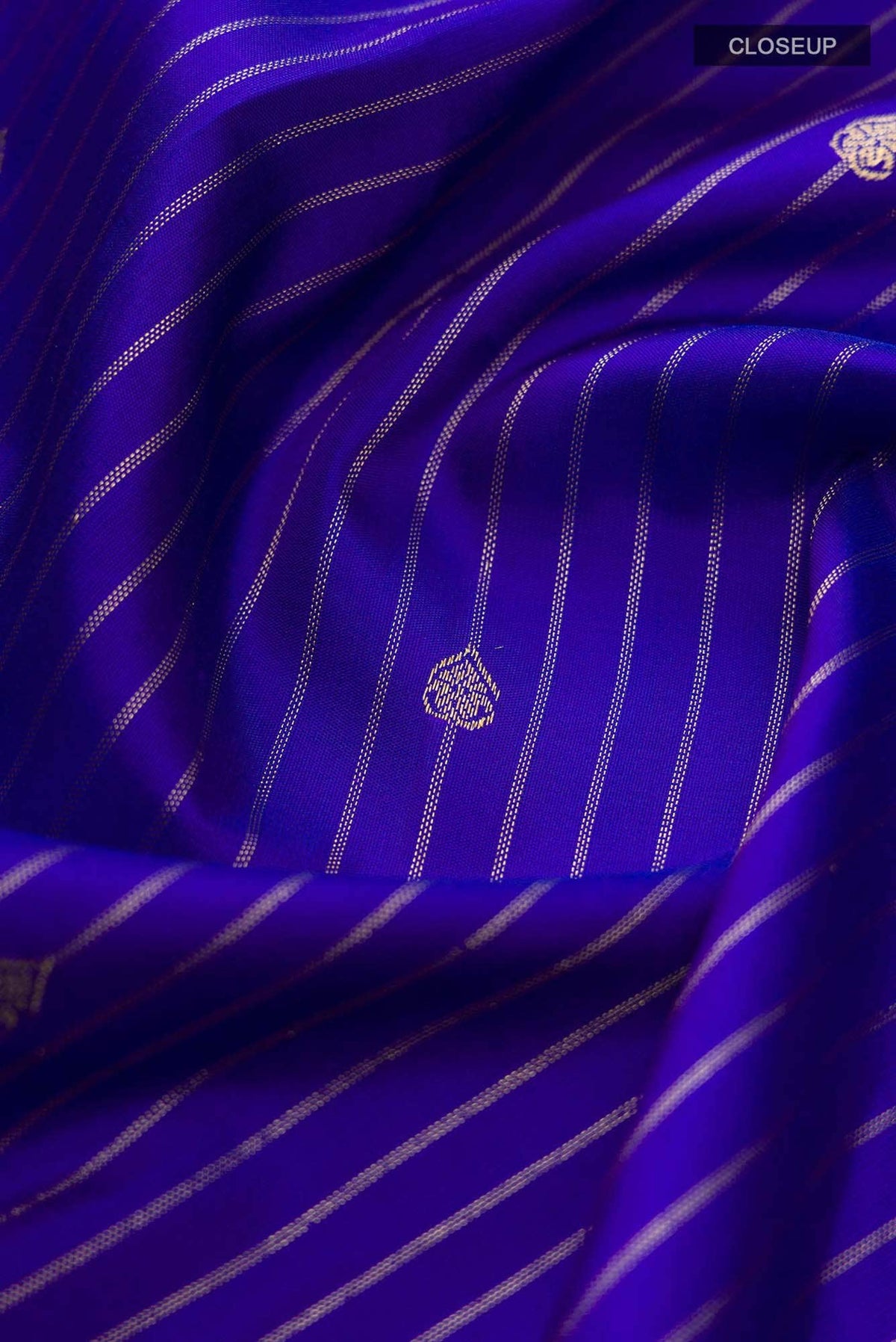 Blue Kanchipuram Silk Saree