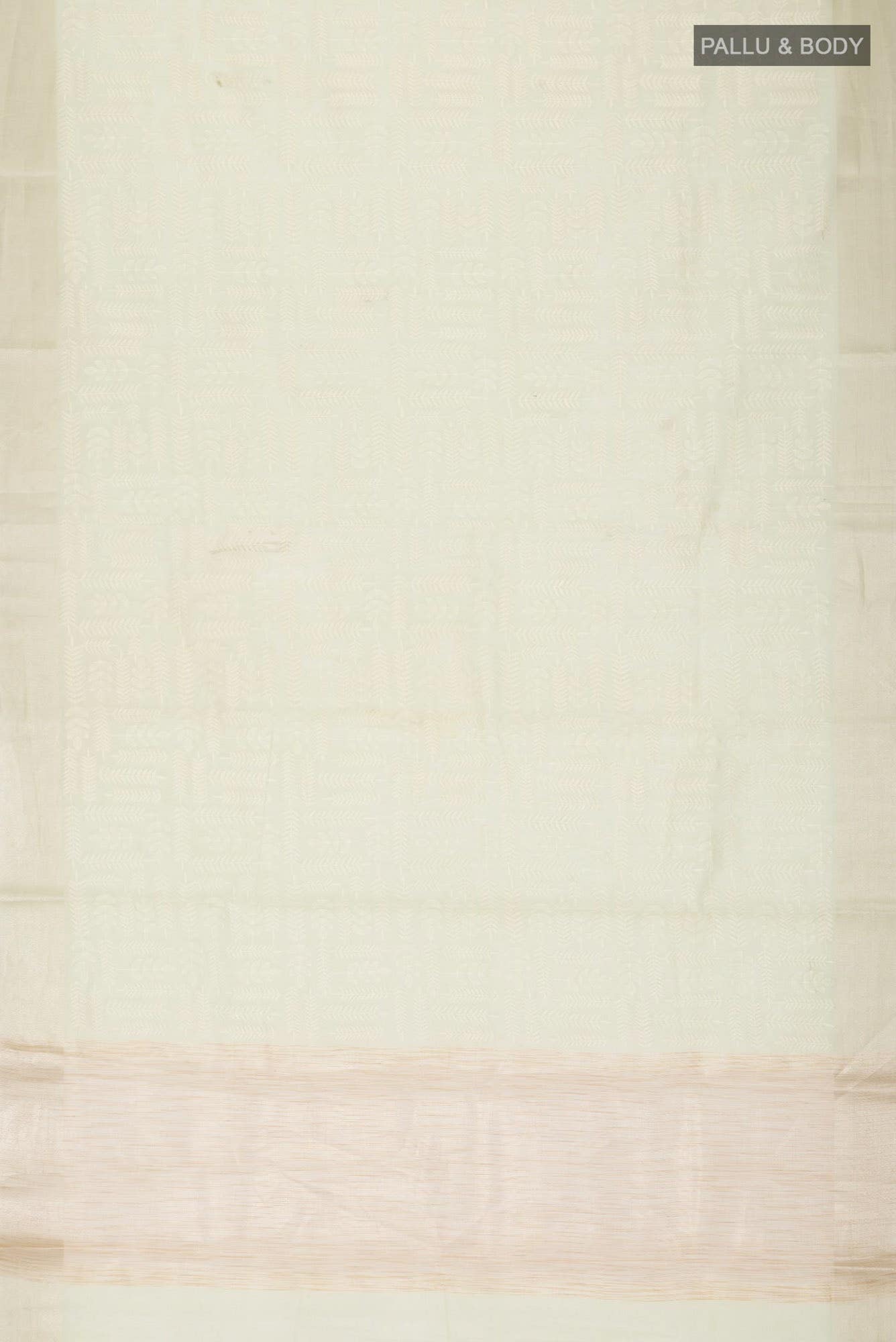 Green Blended Cotton Saree