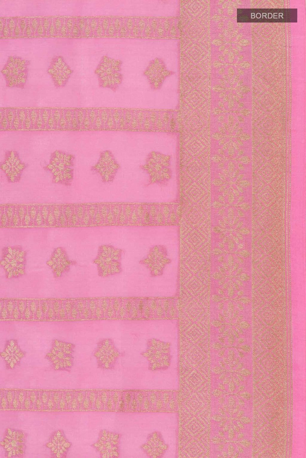 Priyadarshini-Pink Banarasi Silk Saree
