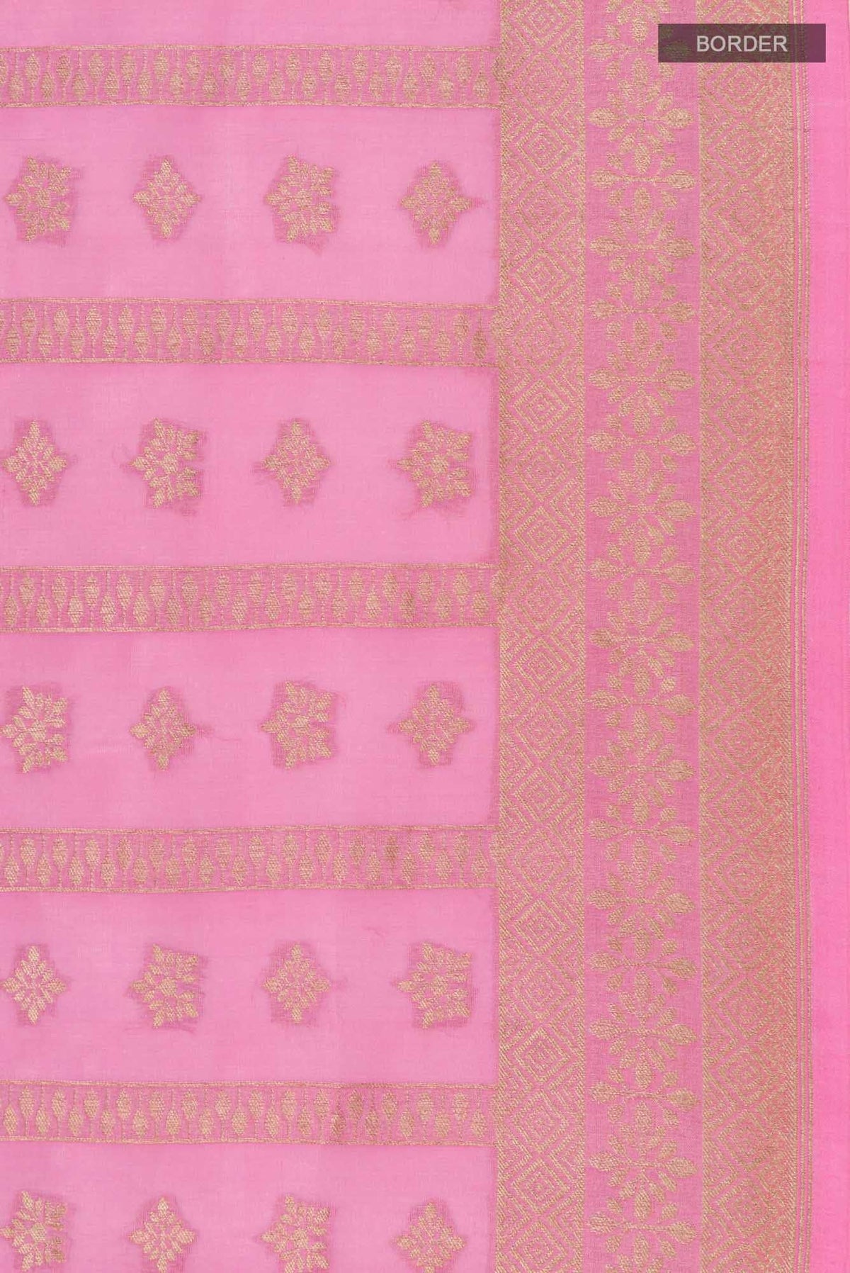 Priyadarshini-Pink Banarasi Silk Saree