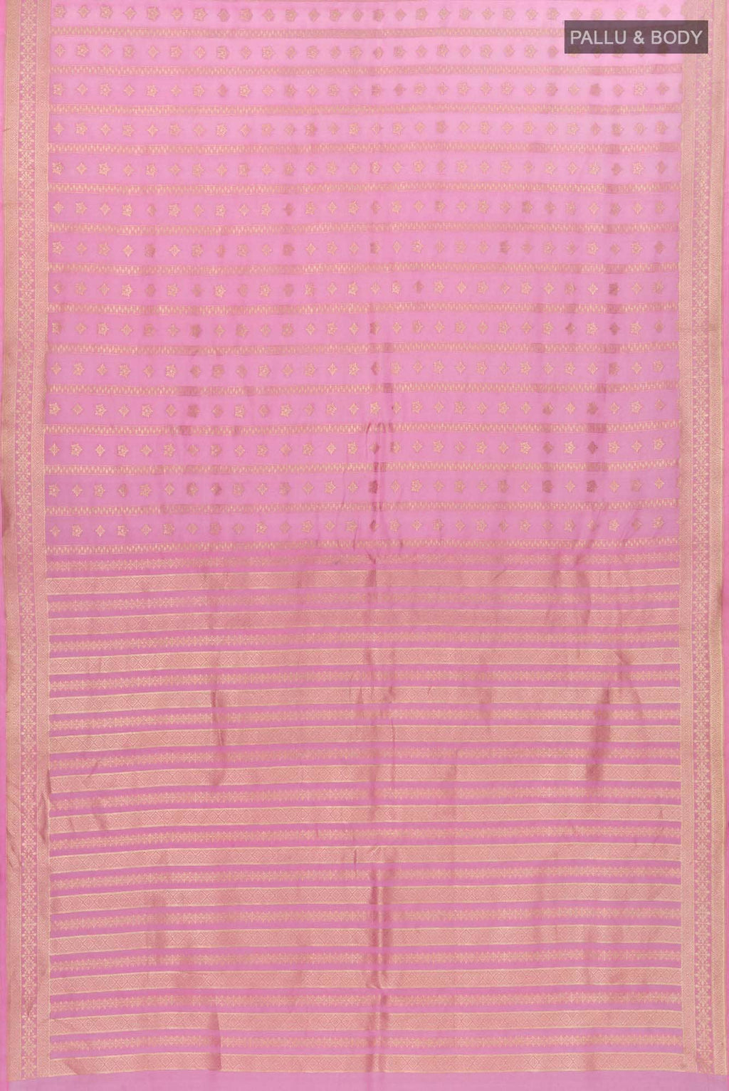 Priyadarshini-Pink Banarasi Silk Saree