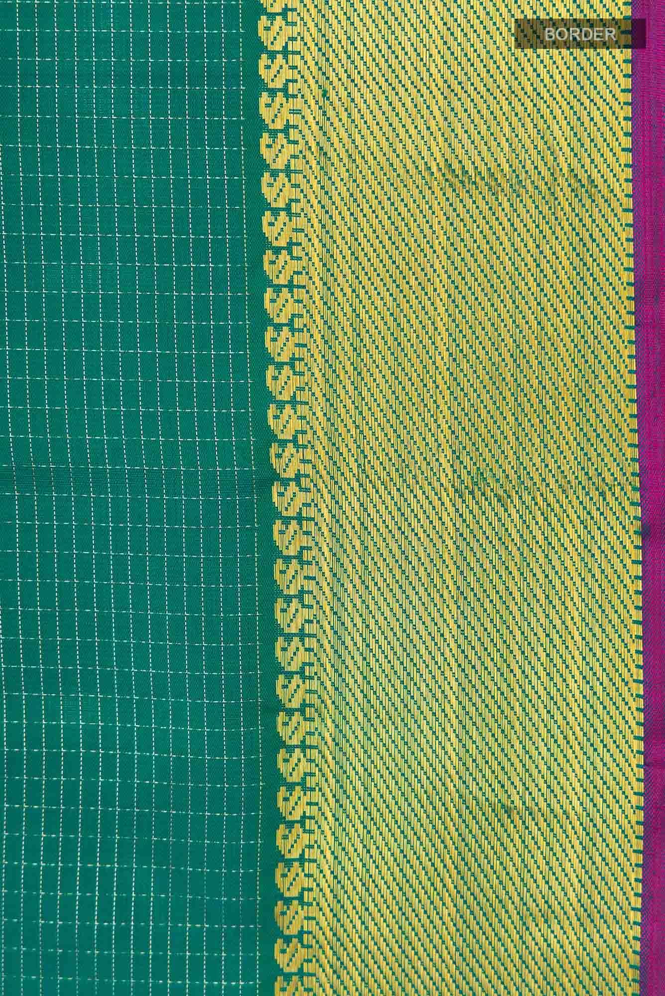 Green Kanchipuram Silk Saree