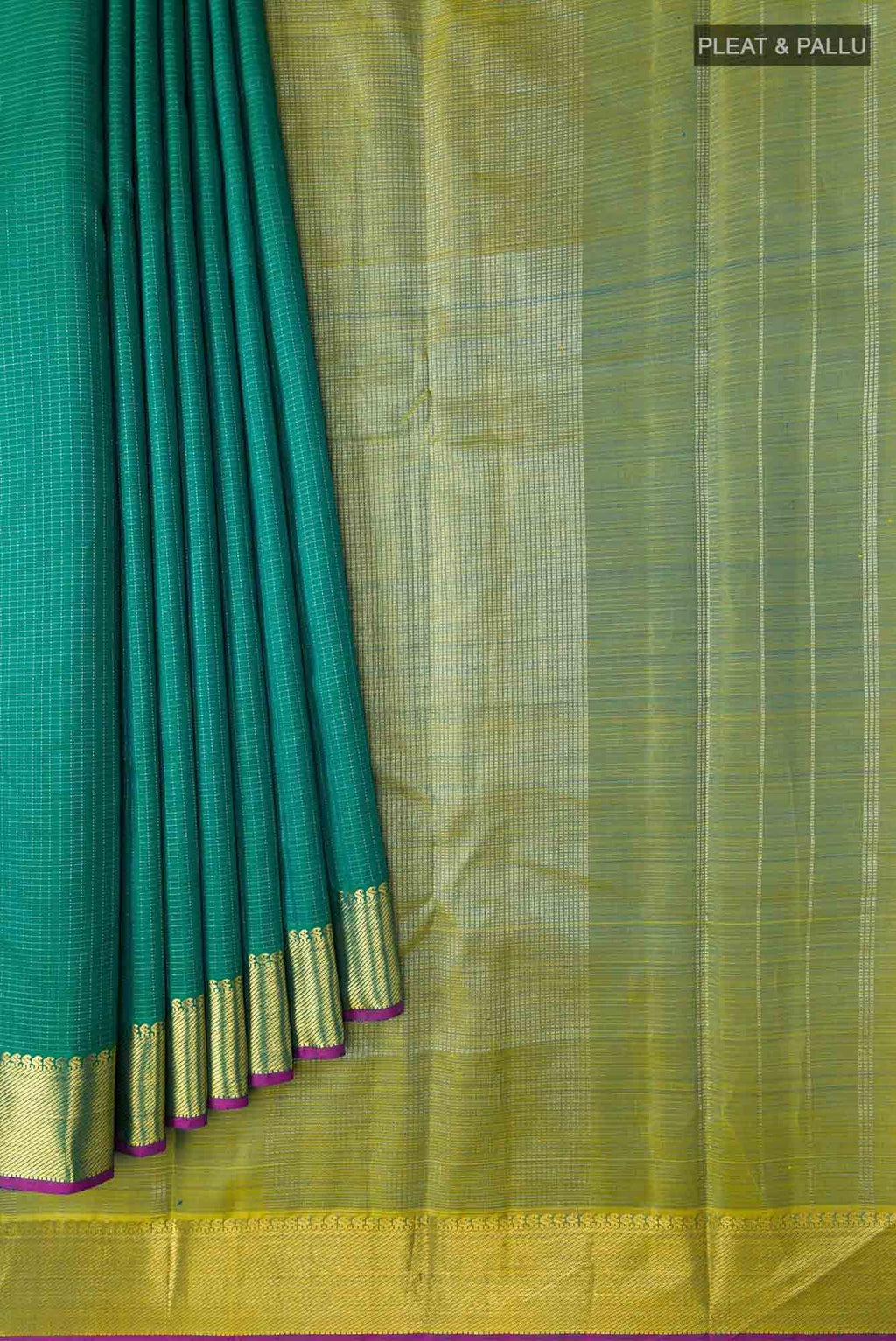 Green Kanchipuram Silk Saree