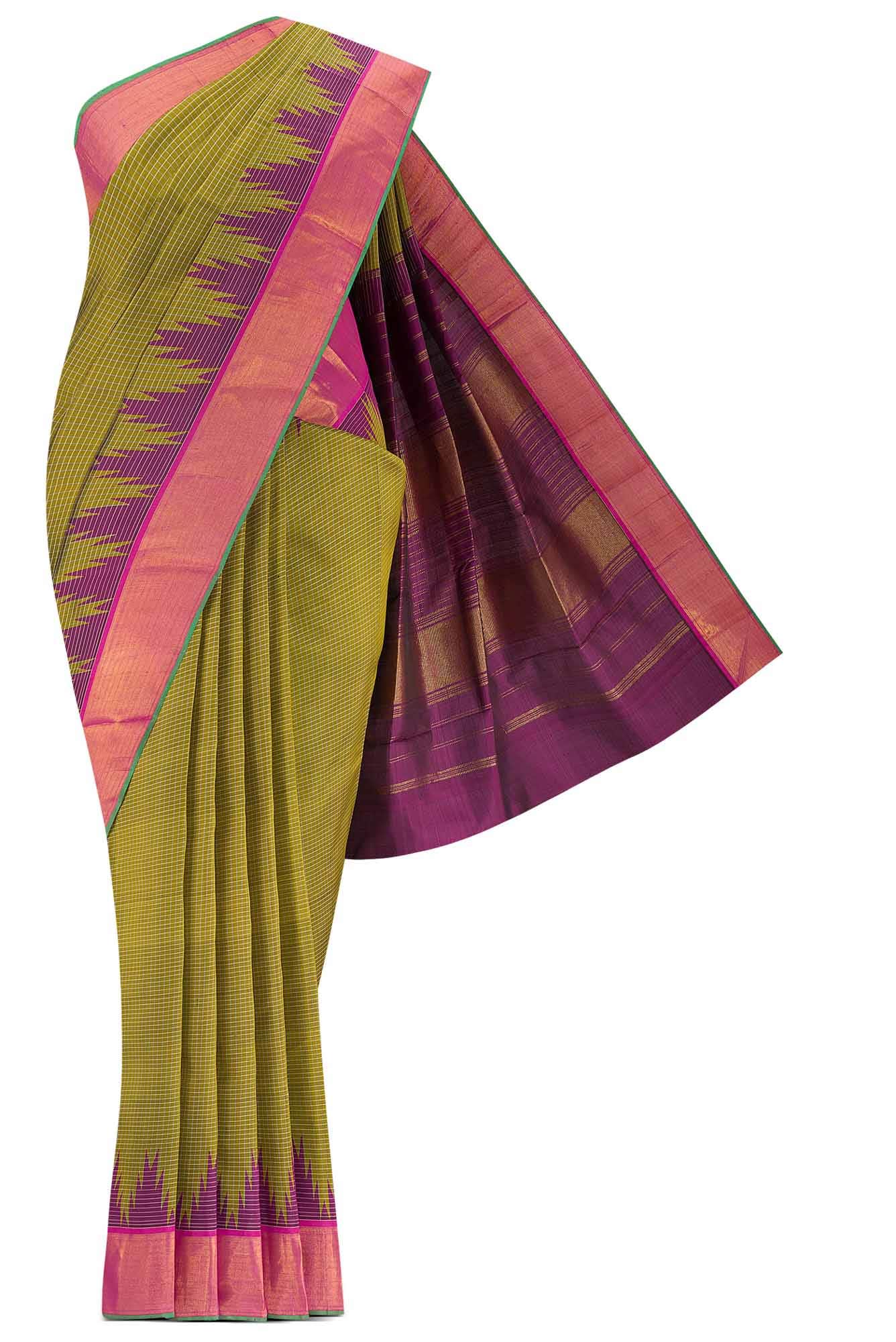 Green Kanchipuram Silk Saree