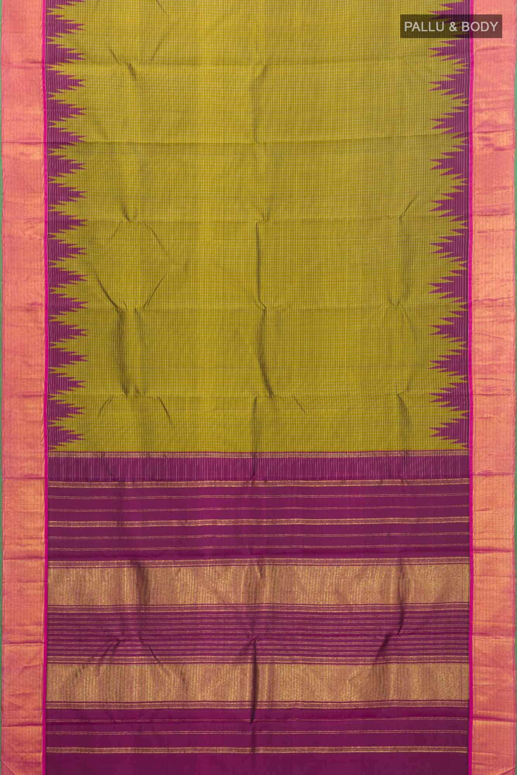 Green Kanchipuram Silk Saree