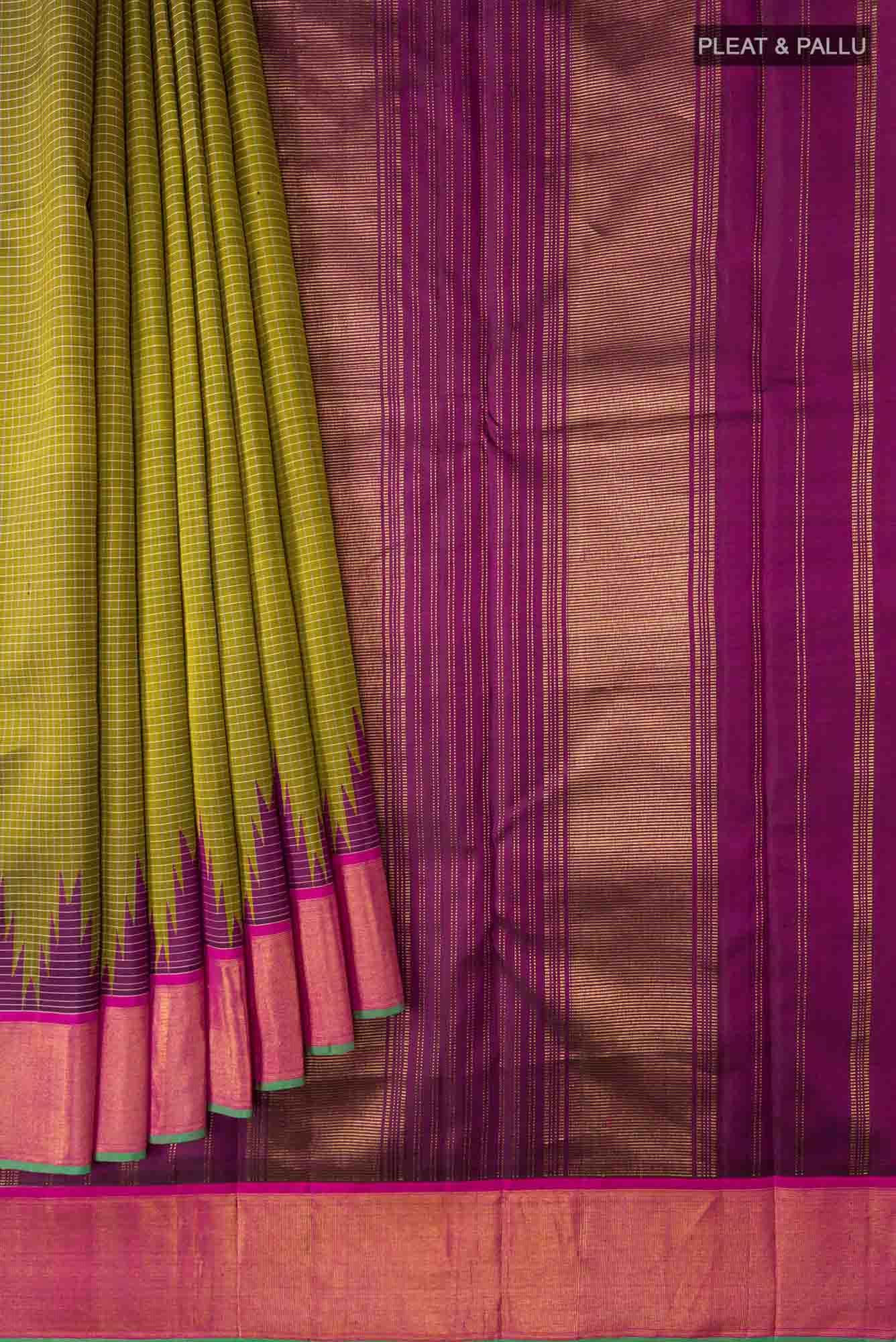 Green Kanchipuram Silk Saree