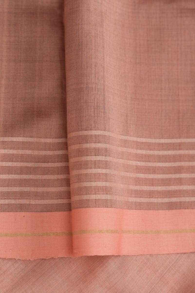 Bhavi-Gold Bhagalpuri Tussar Silk Saree