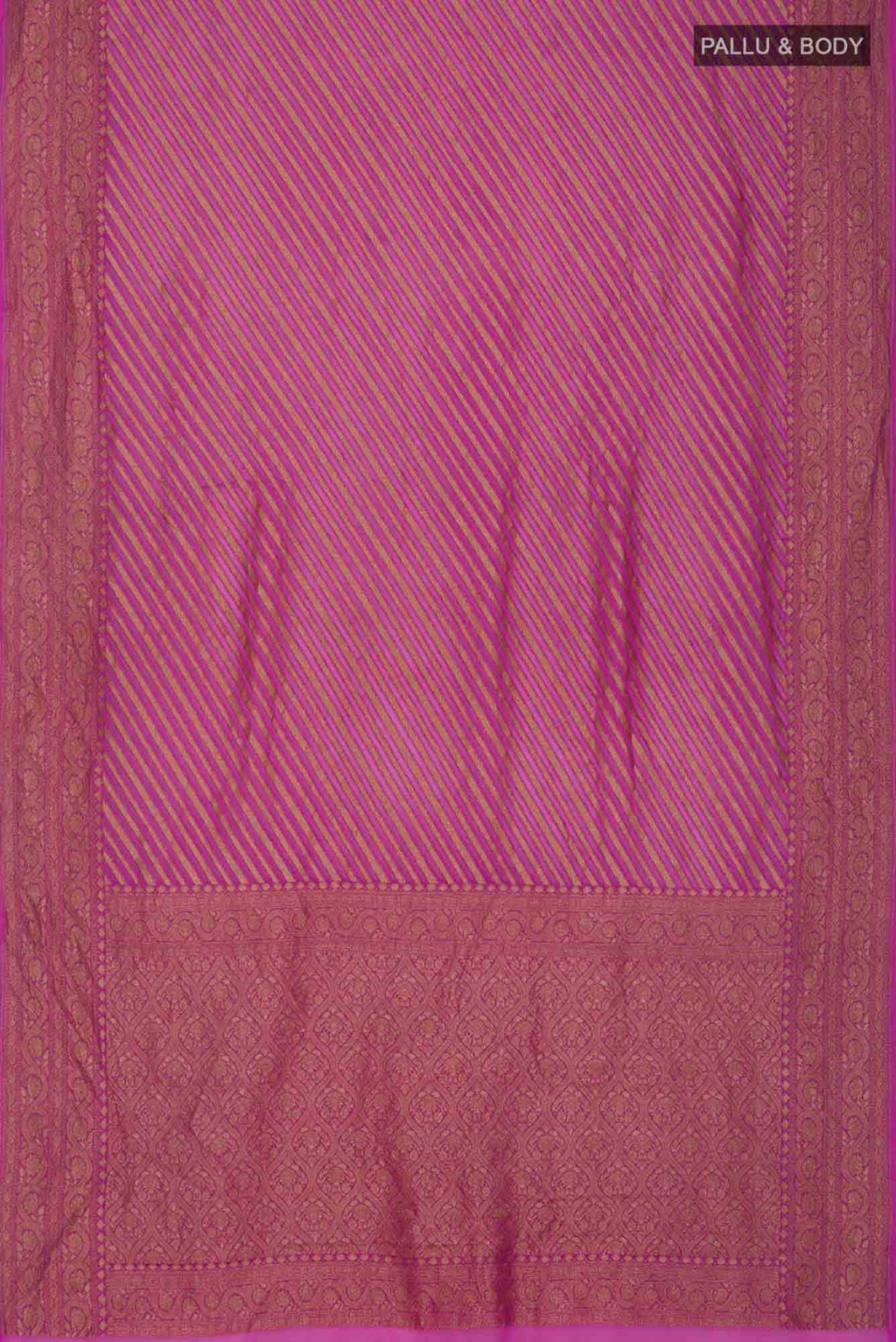Pink Banarasi Georgette Saree