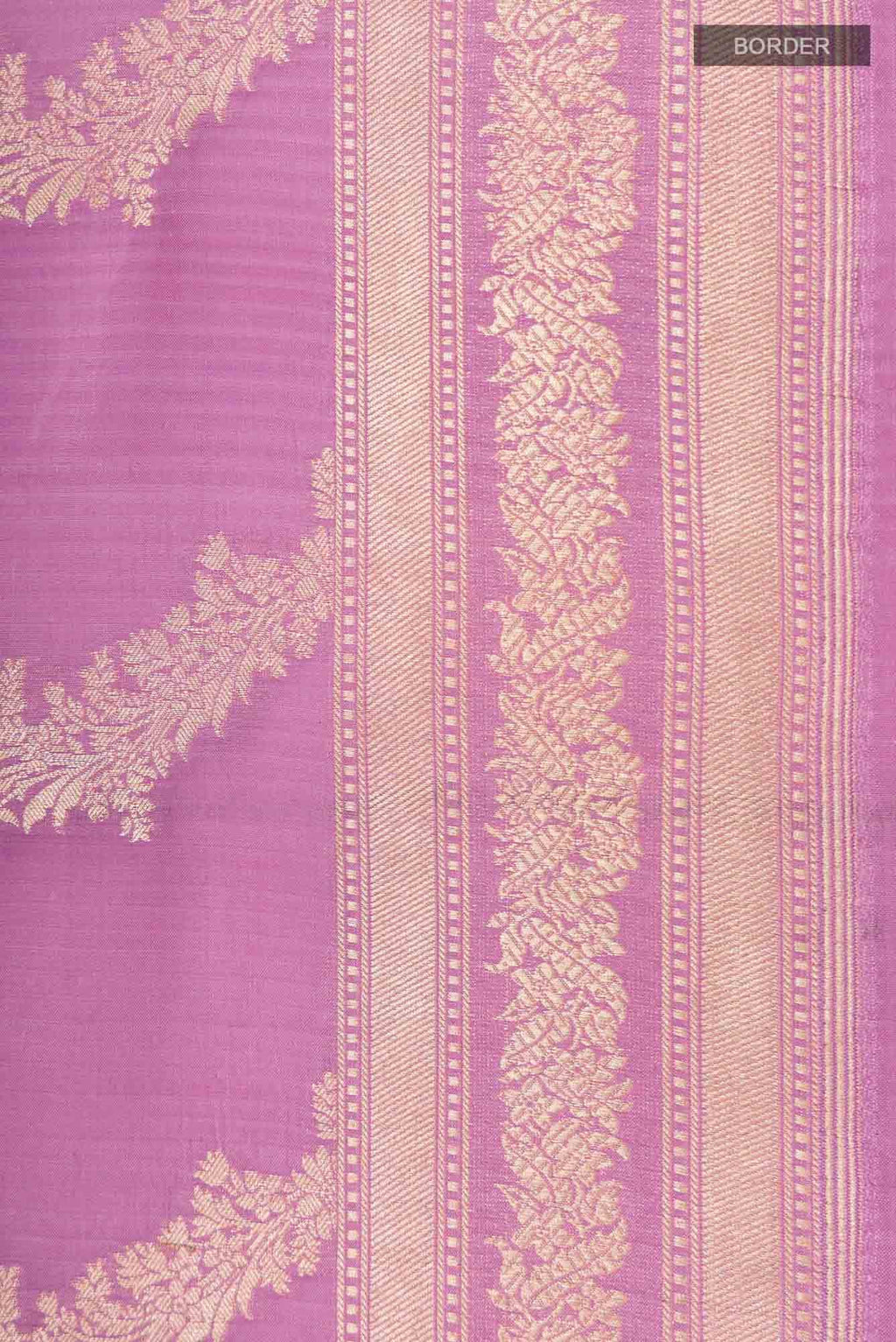 Kuntala-Pink Banarasi Silk Saree