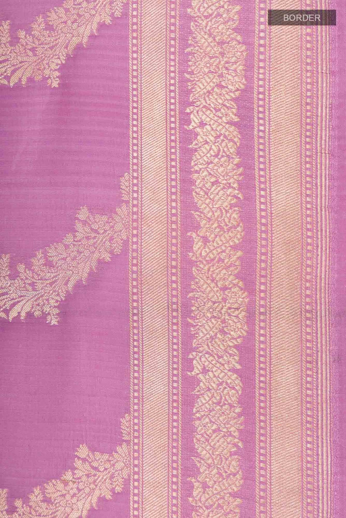 Kuntala-Pink Banarasi Silk Saree