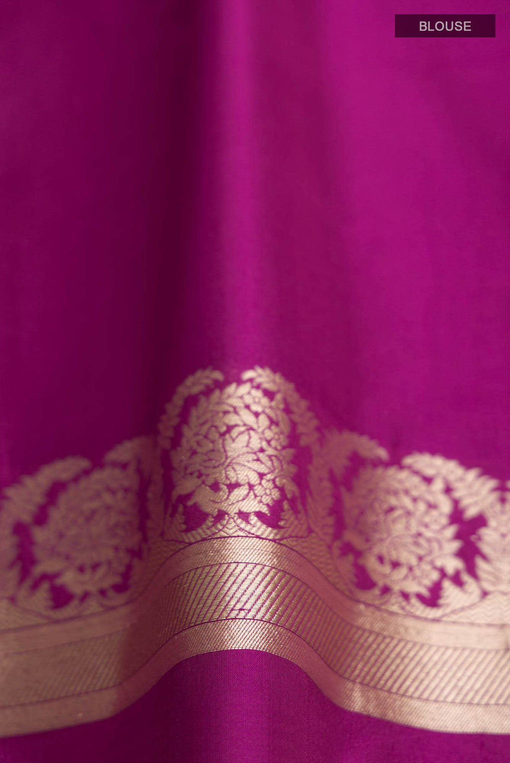 Bhumi-Magenta Banarasi Silk Saree