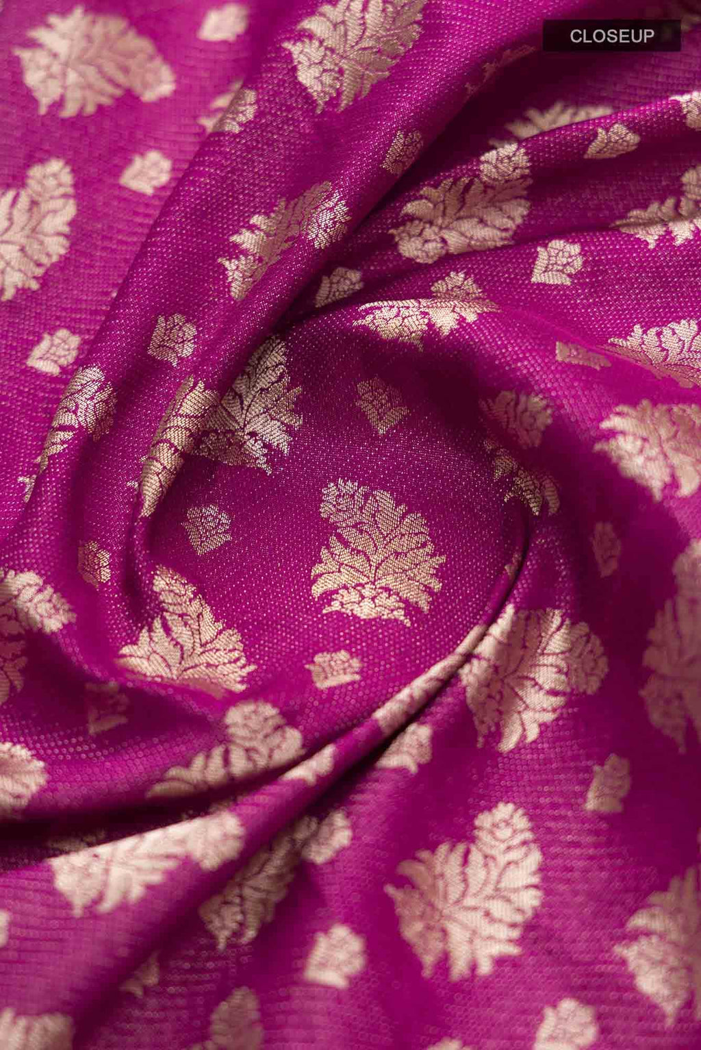 Bhumi-Magenta Banarasi Silk Saree