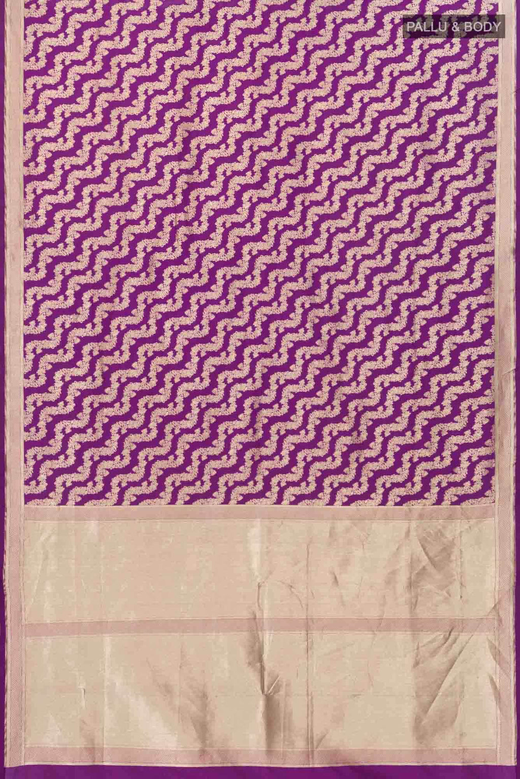 Ahalya-Purple Banarasi Silk Saree