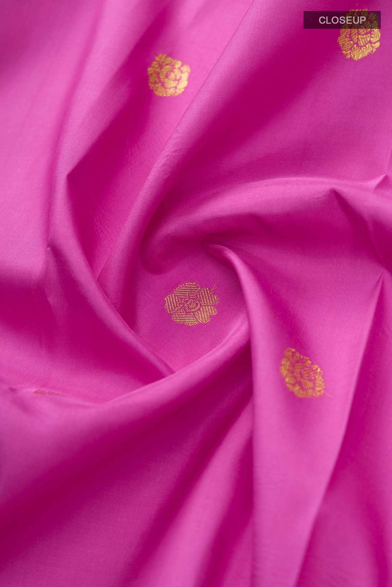 Lalita - Dusky Magenta Kanchipuram Silk Saree