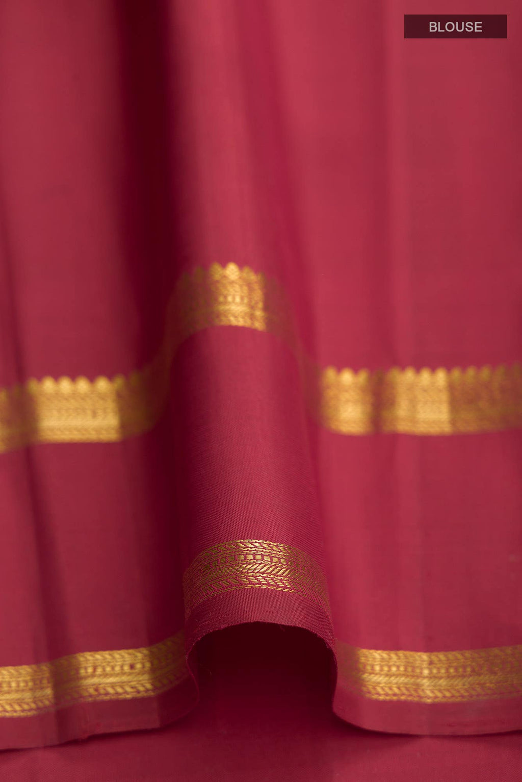 Malhar-Red Kanchipuram Silk Saree