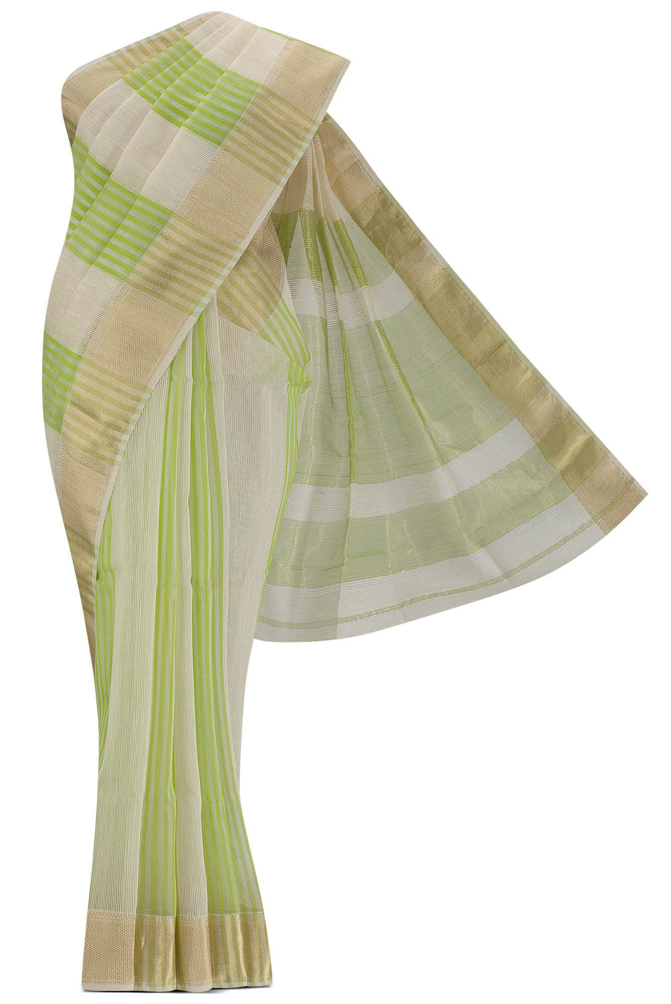 Multi Maheshwari Silk Cotton Saree