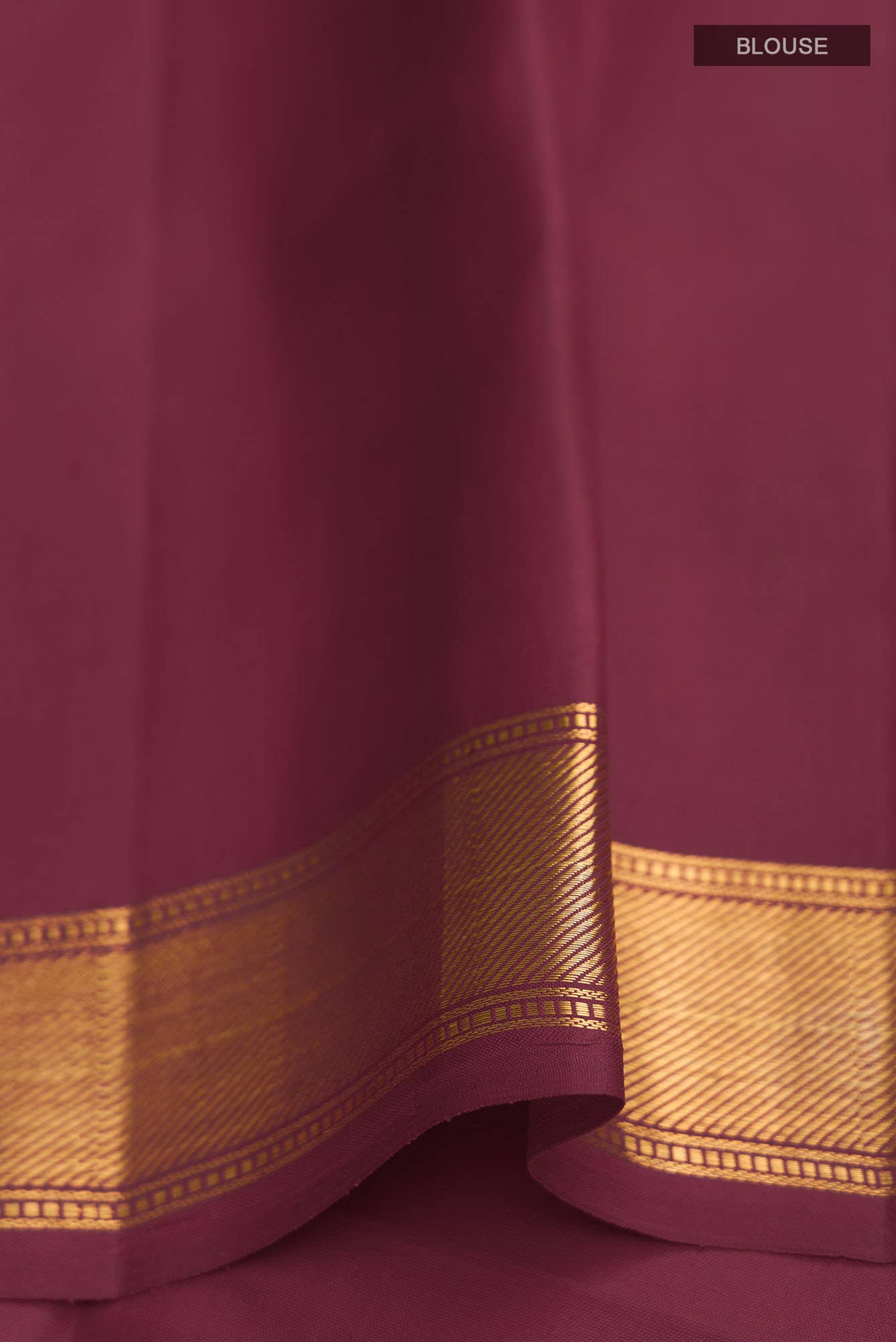 Ramya-Maroon Kanchipuram Silk Saree