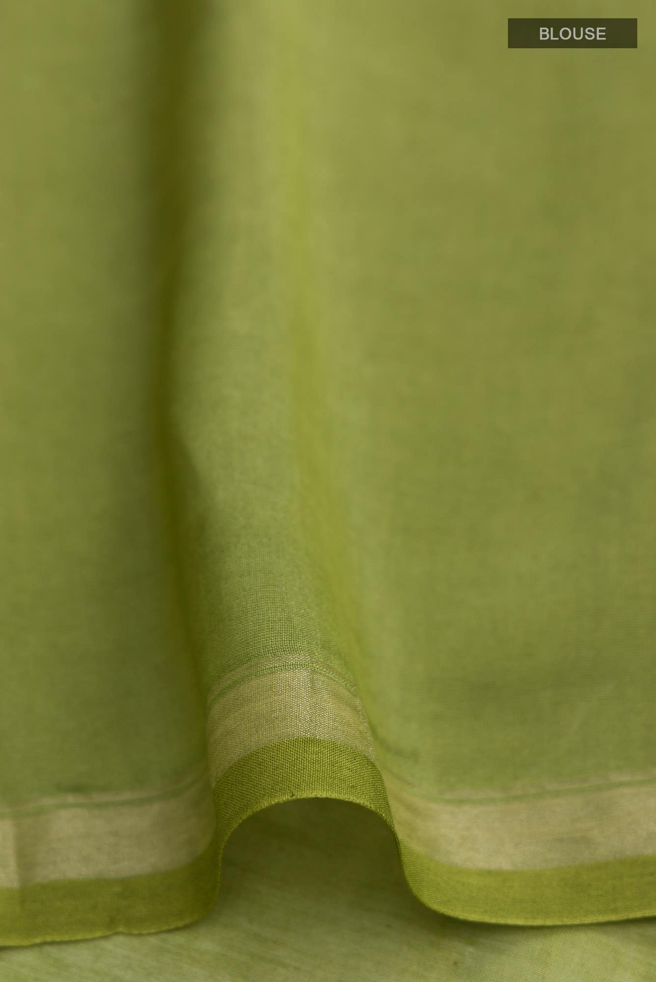 Green Maheshwari Silk Cotton Saree
