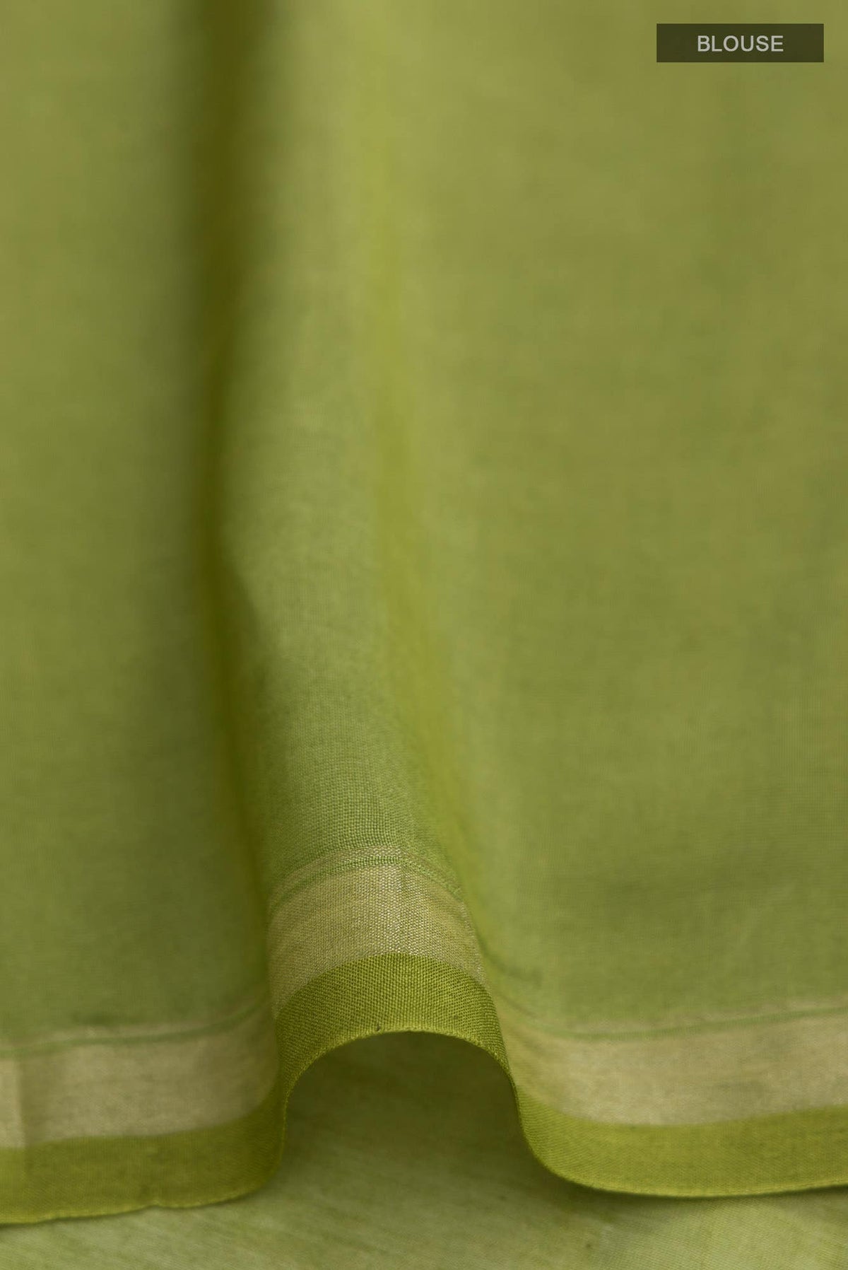 Green Maheshwari Silk Cotton Saree