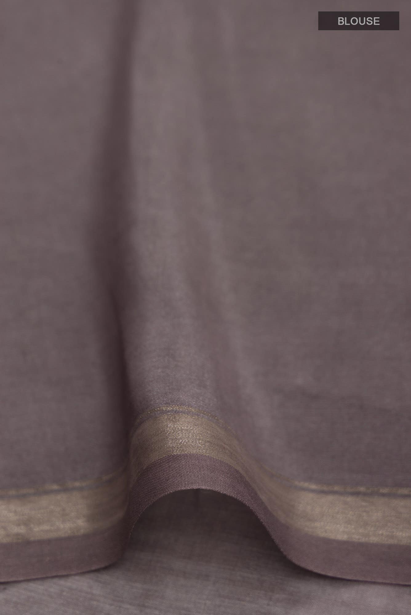 Mauve Maheshwari Silk Cotton Saree