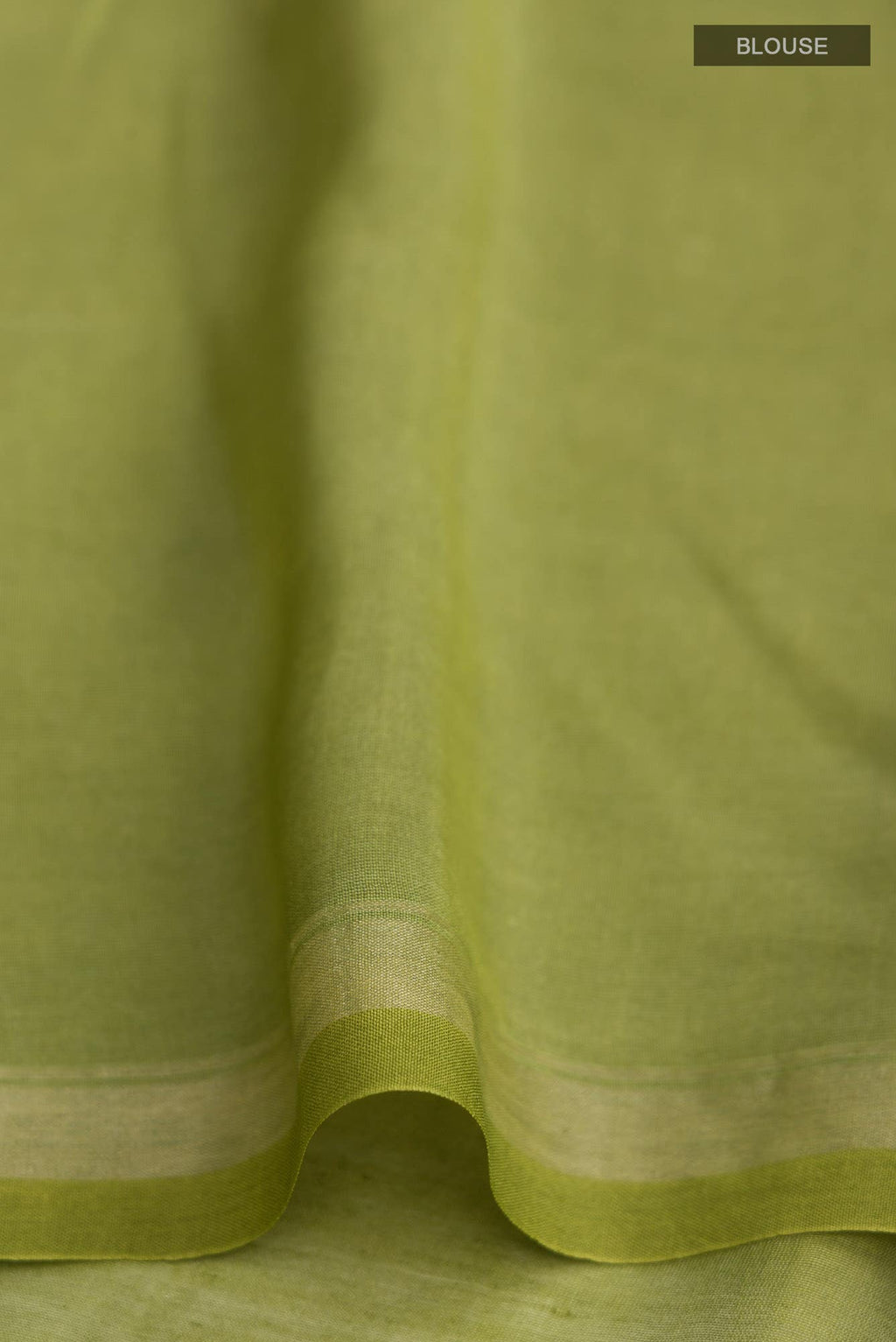 Green Maheshwari Silk Cotton Saree