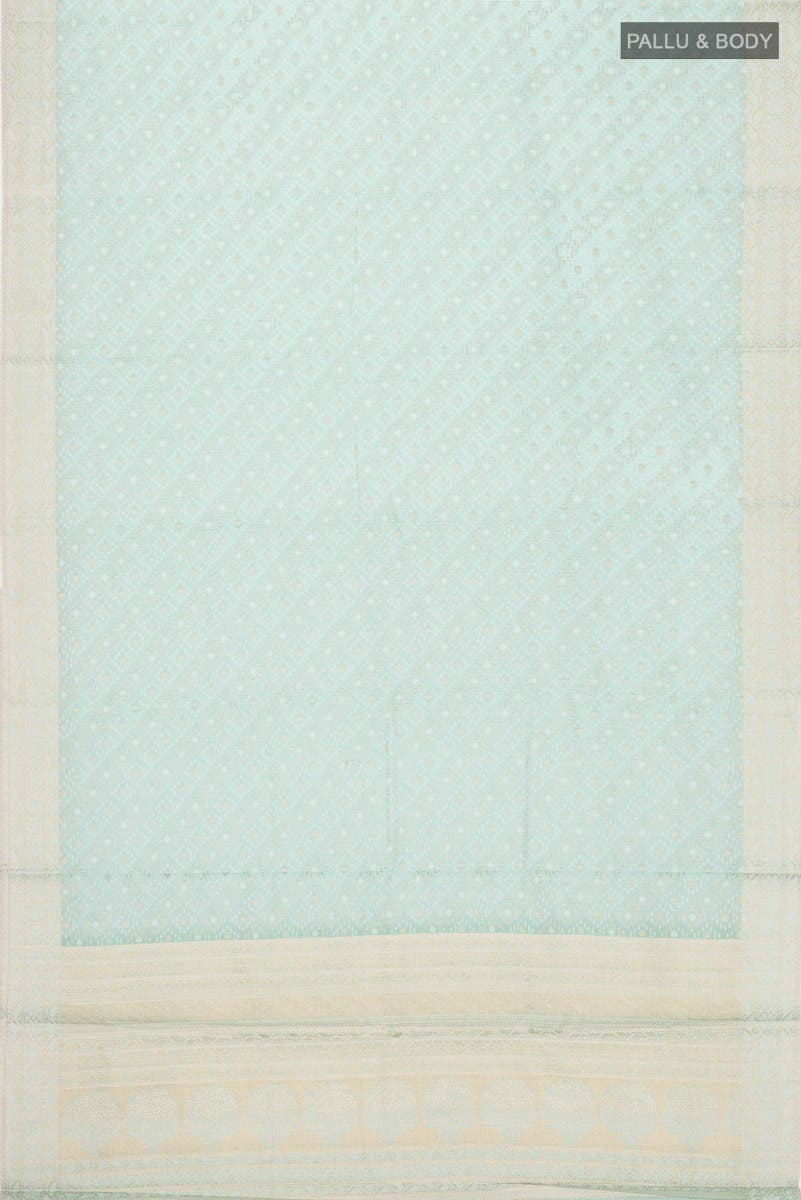 Green Blended Kota Cotton Saree