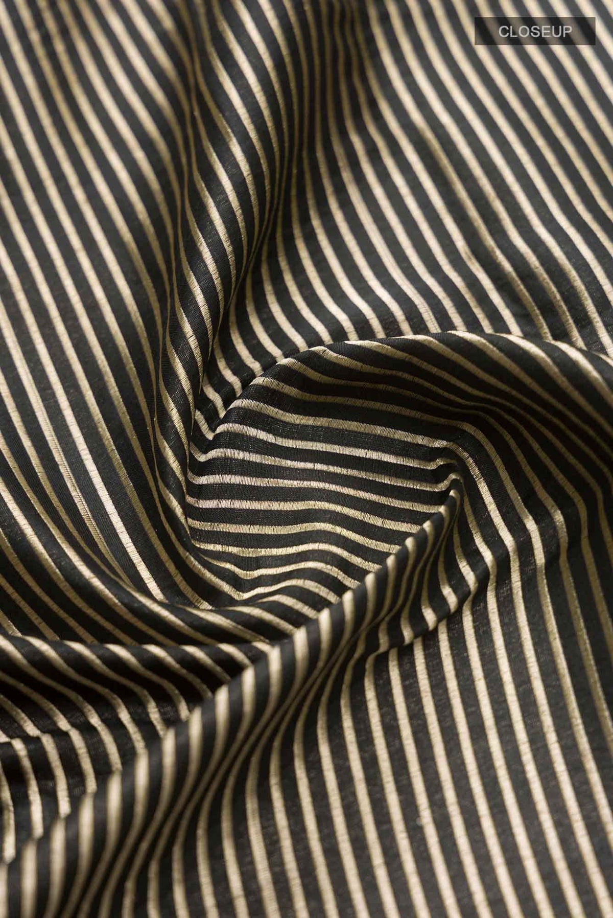 Prema-Black Banarasi Silk Saree