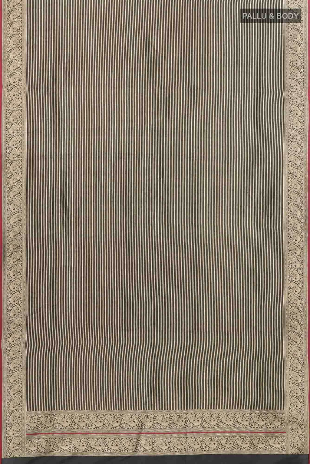 Prema-Black Banarasi Silk Saree