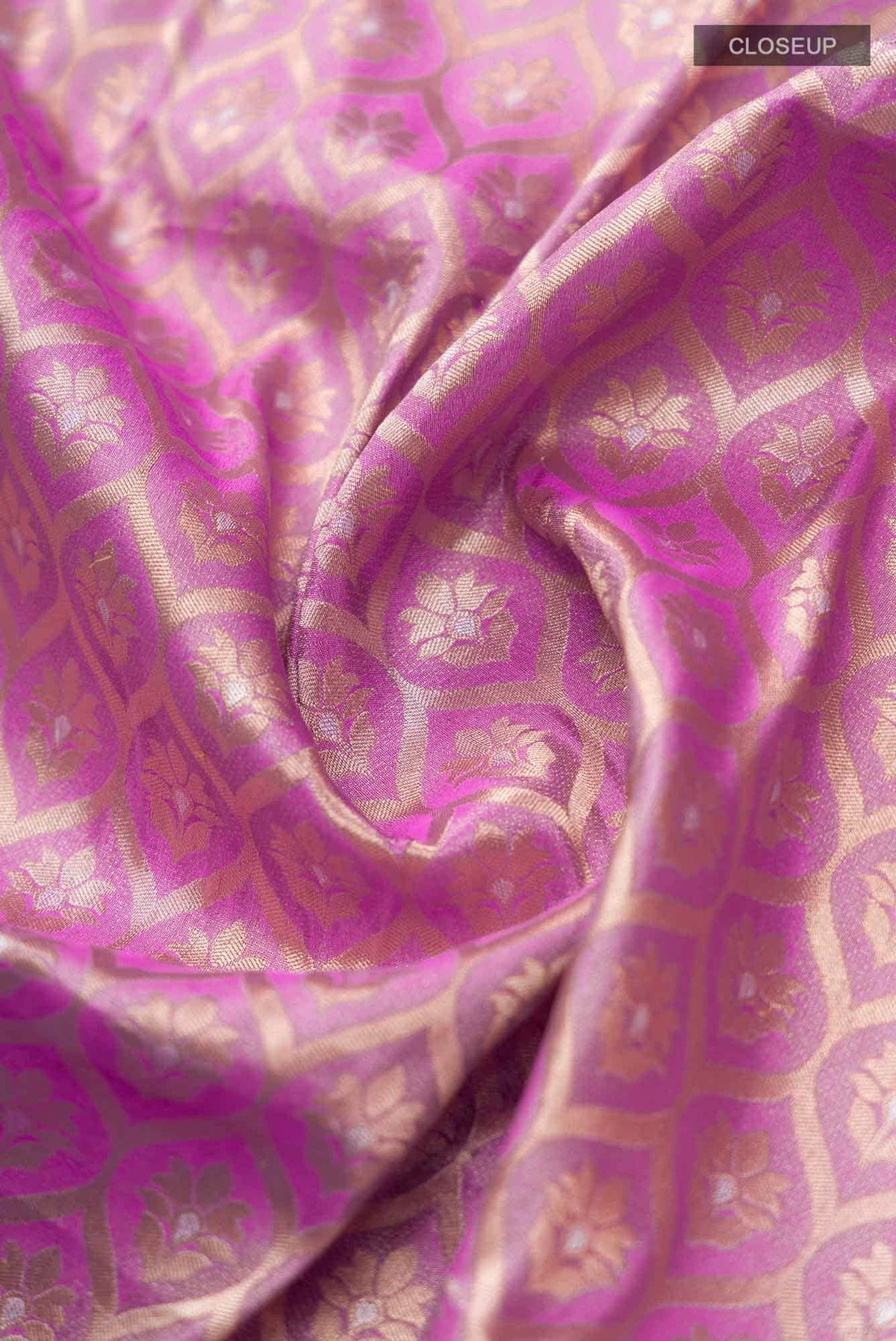 Antara-Pink Banarasi Silk Saree