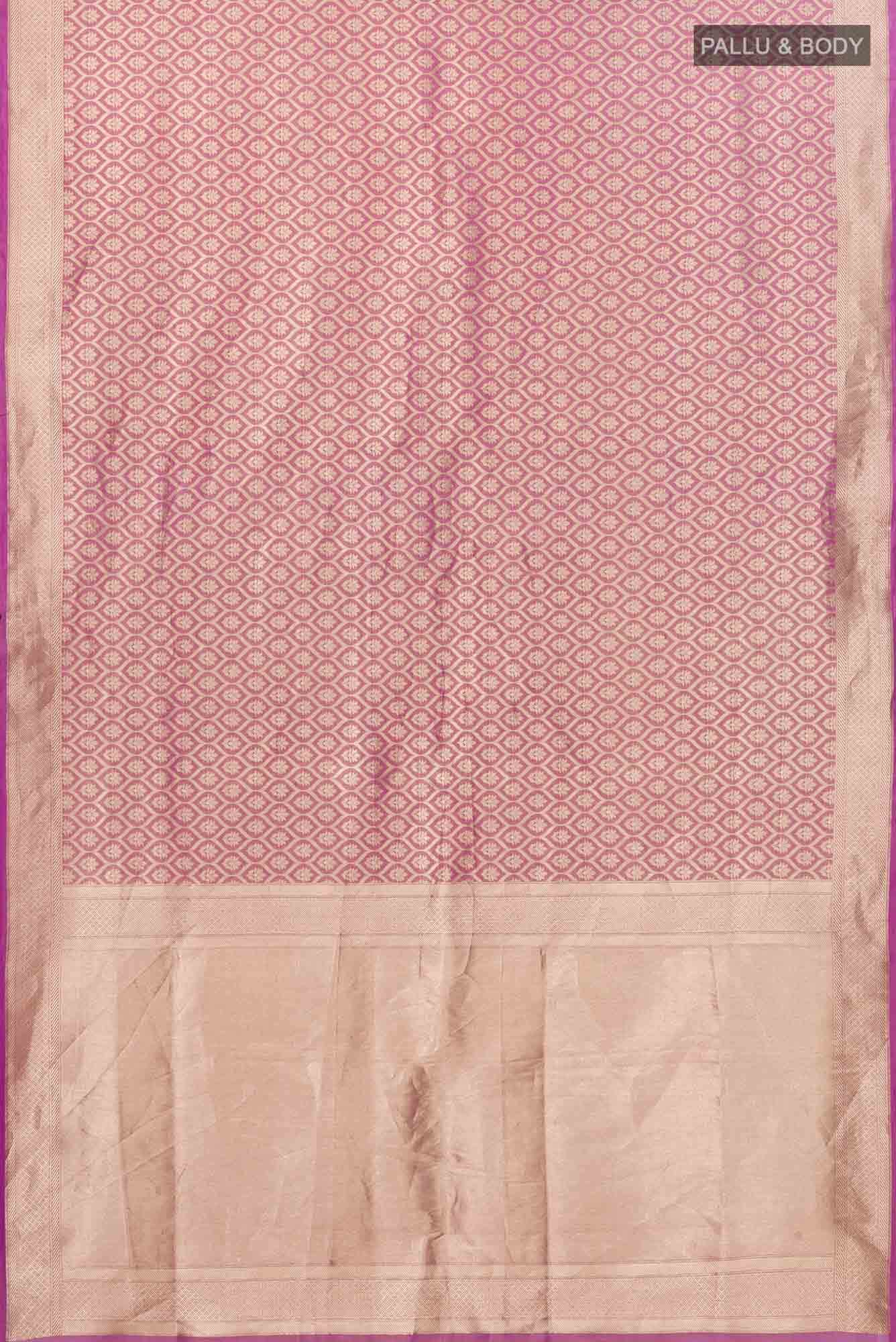 Antara-Pink Banarasi Silk Saree