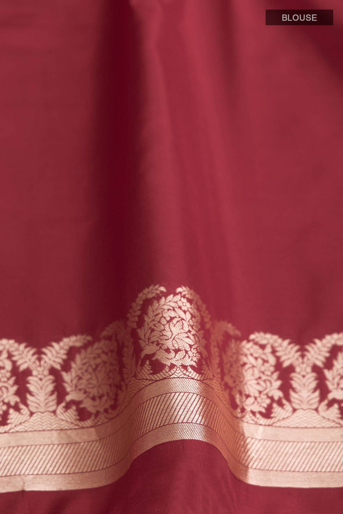 Bhumi-Red Banarasi Silk Saree