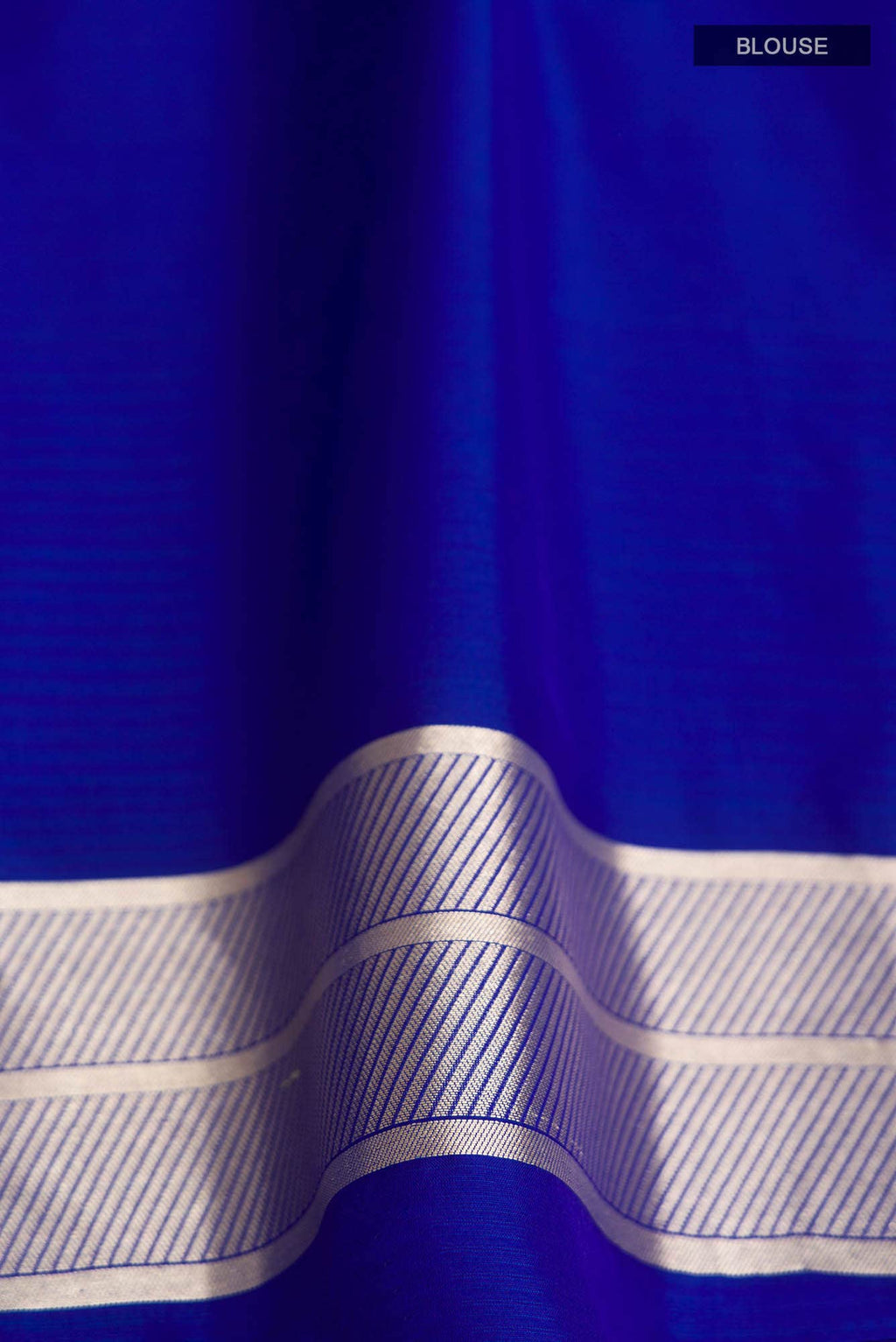 Ahalya-Blue Banarasi Silk Saree