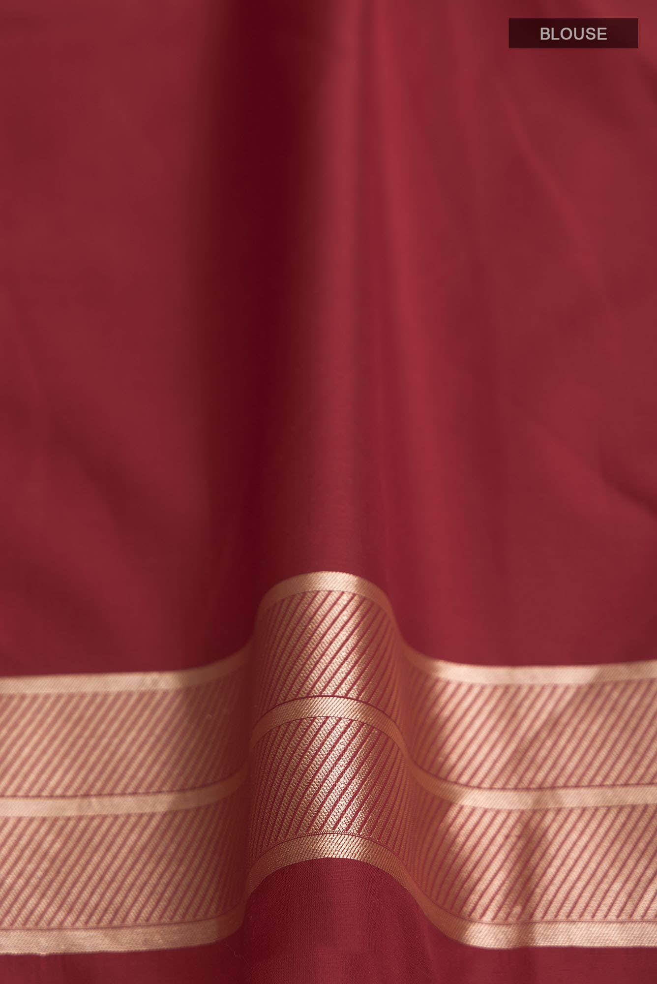 Ahalya-Red Banarasi Silk Saree
