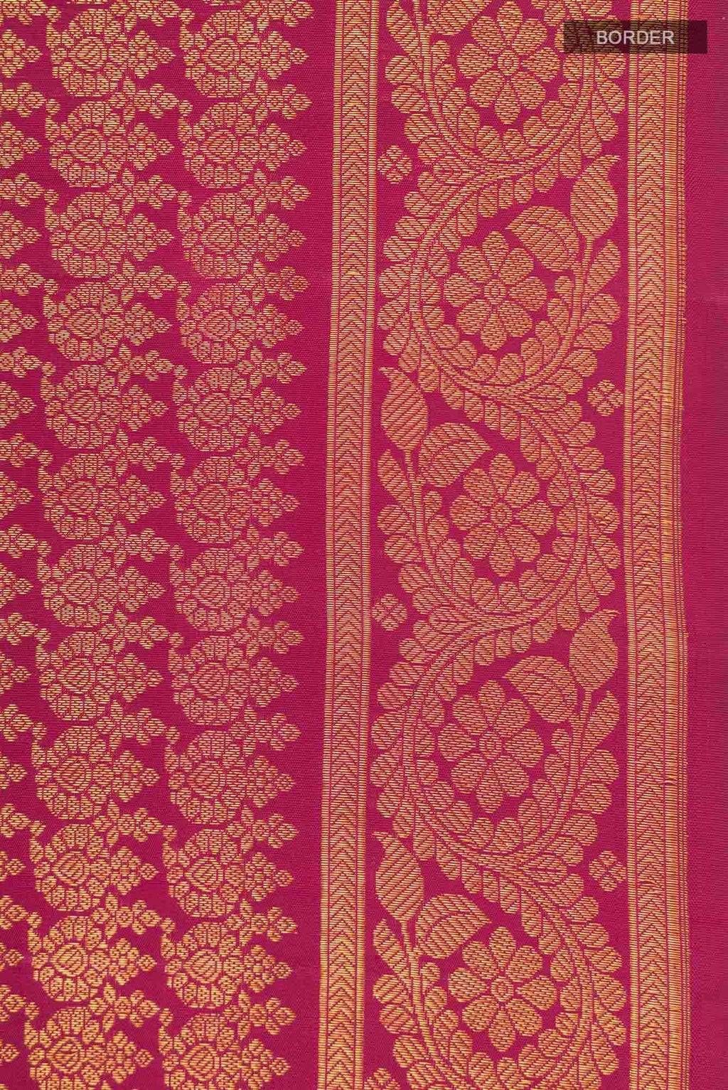Manga Maalai-Maroon Kanchipuram Silk Saree