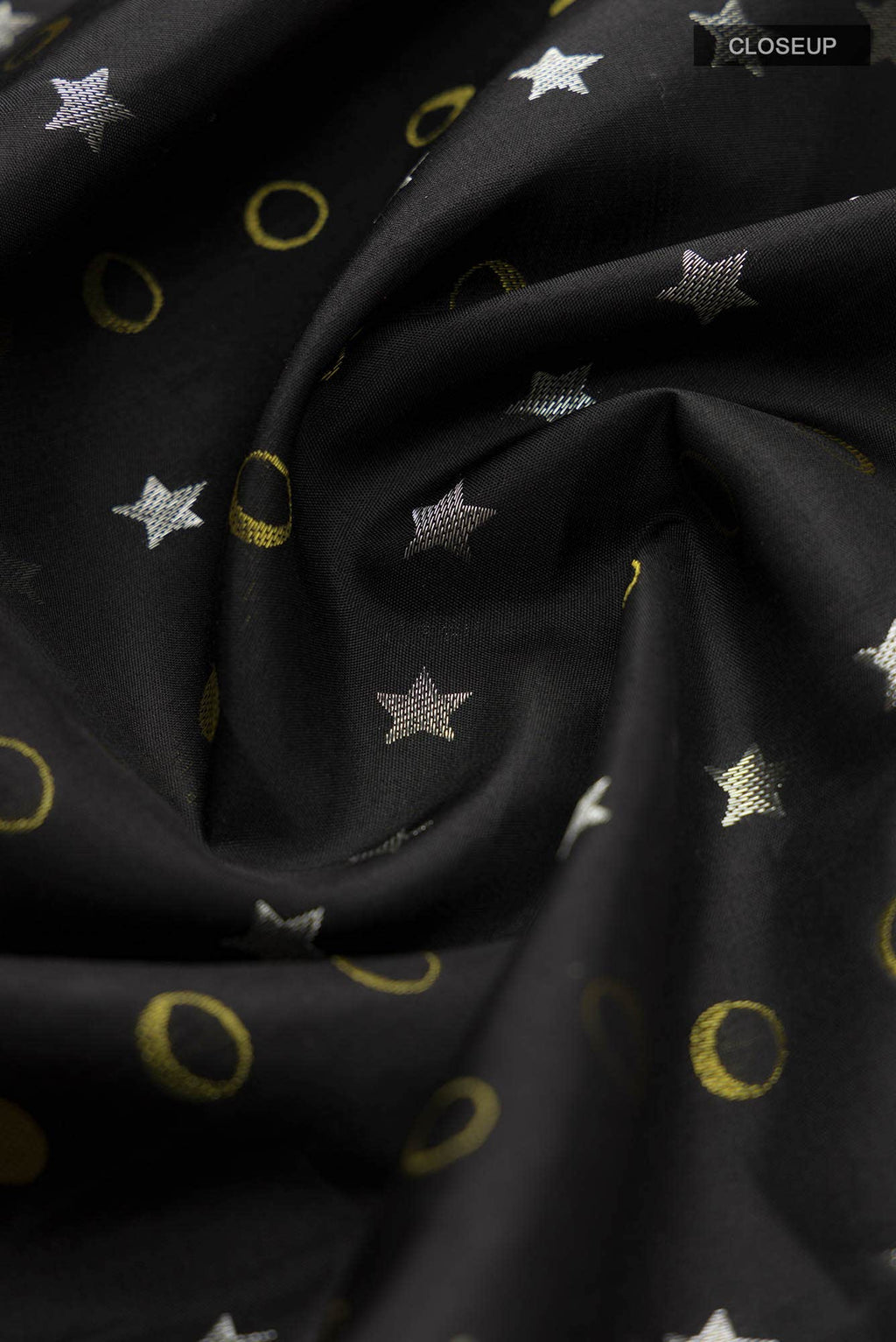 Dakshinayana-Black Kanchipuram Silk Saree