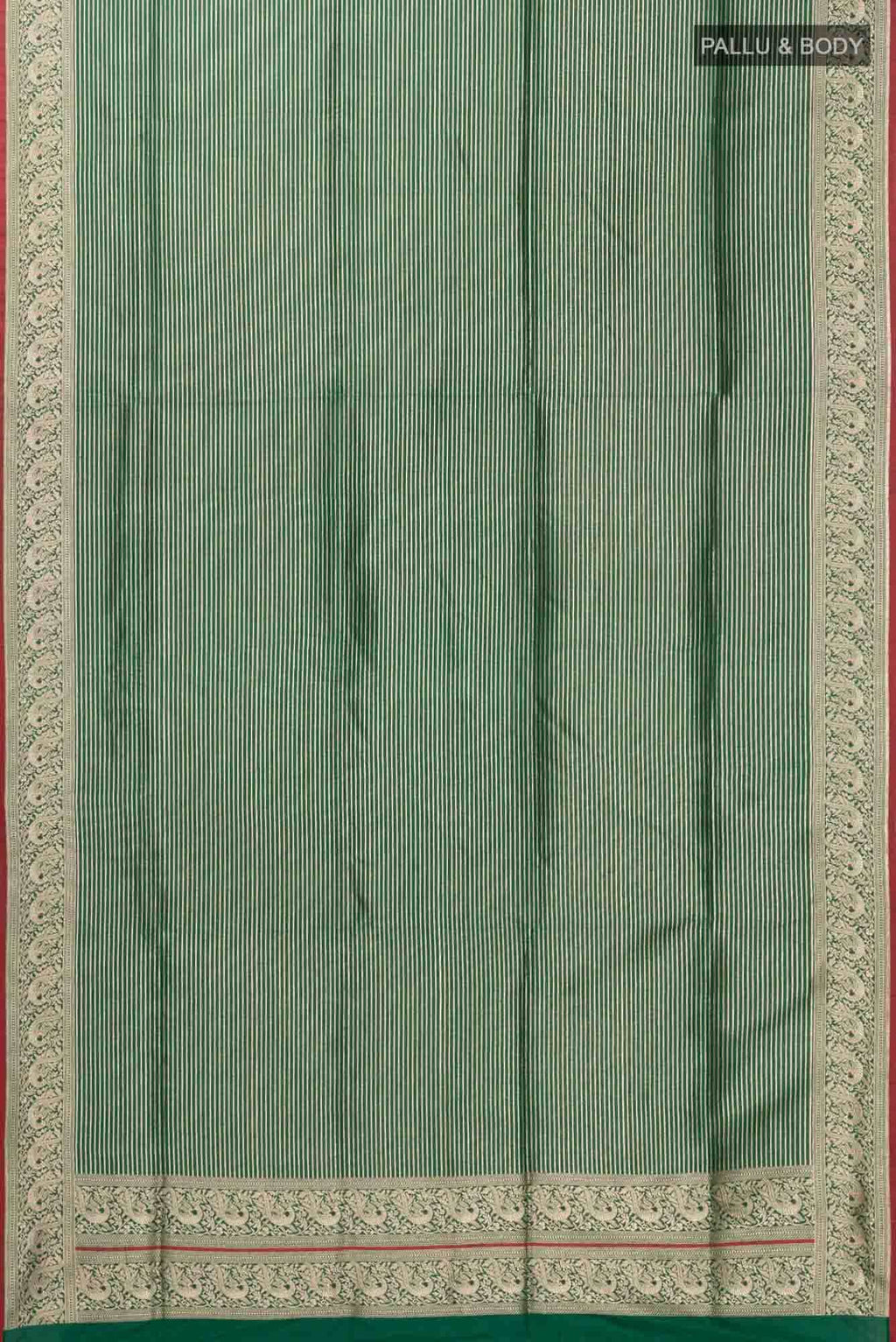 Prema-Green Banarasi Silk Saree