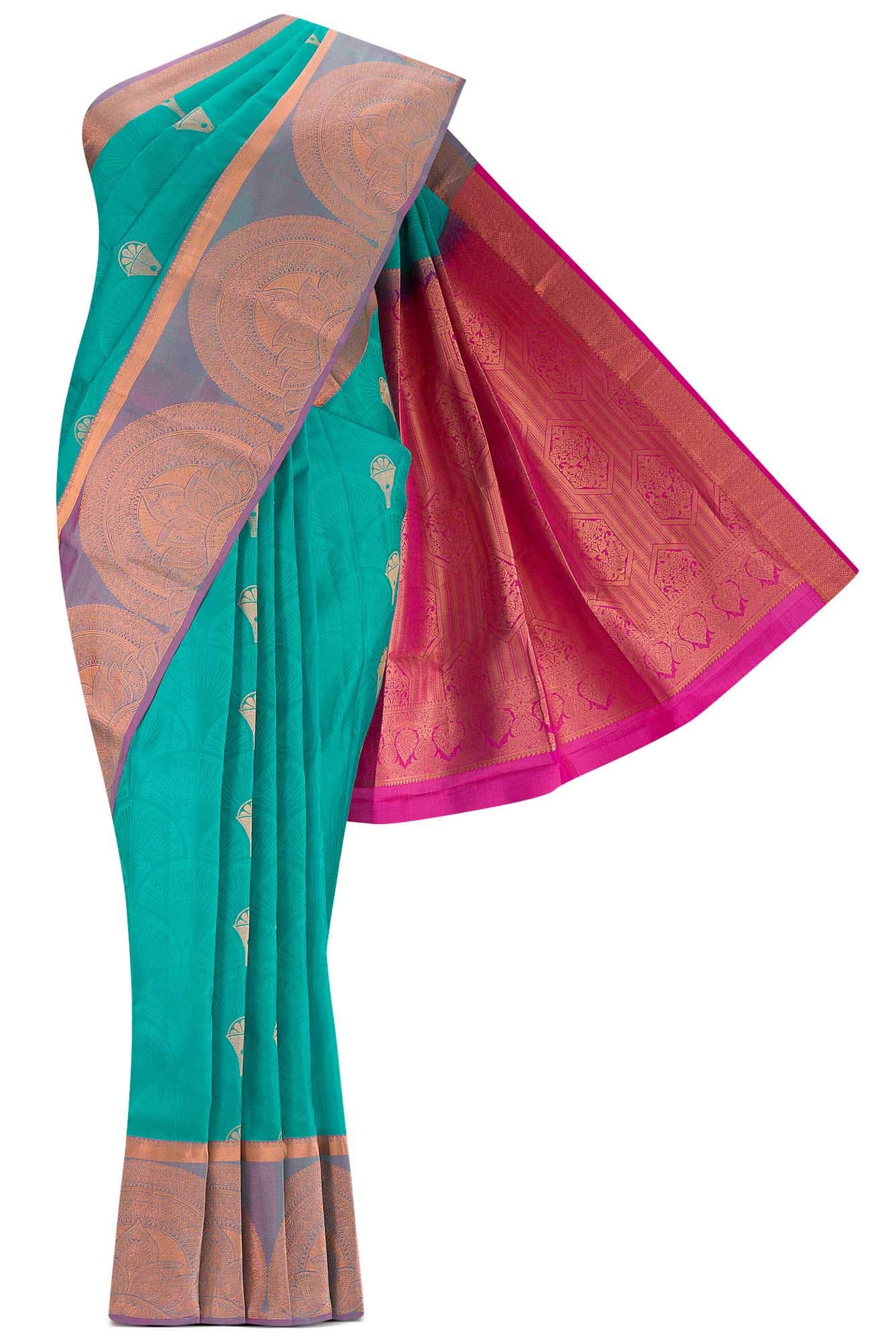 Green Kanchipuram Silk Saree