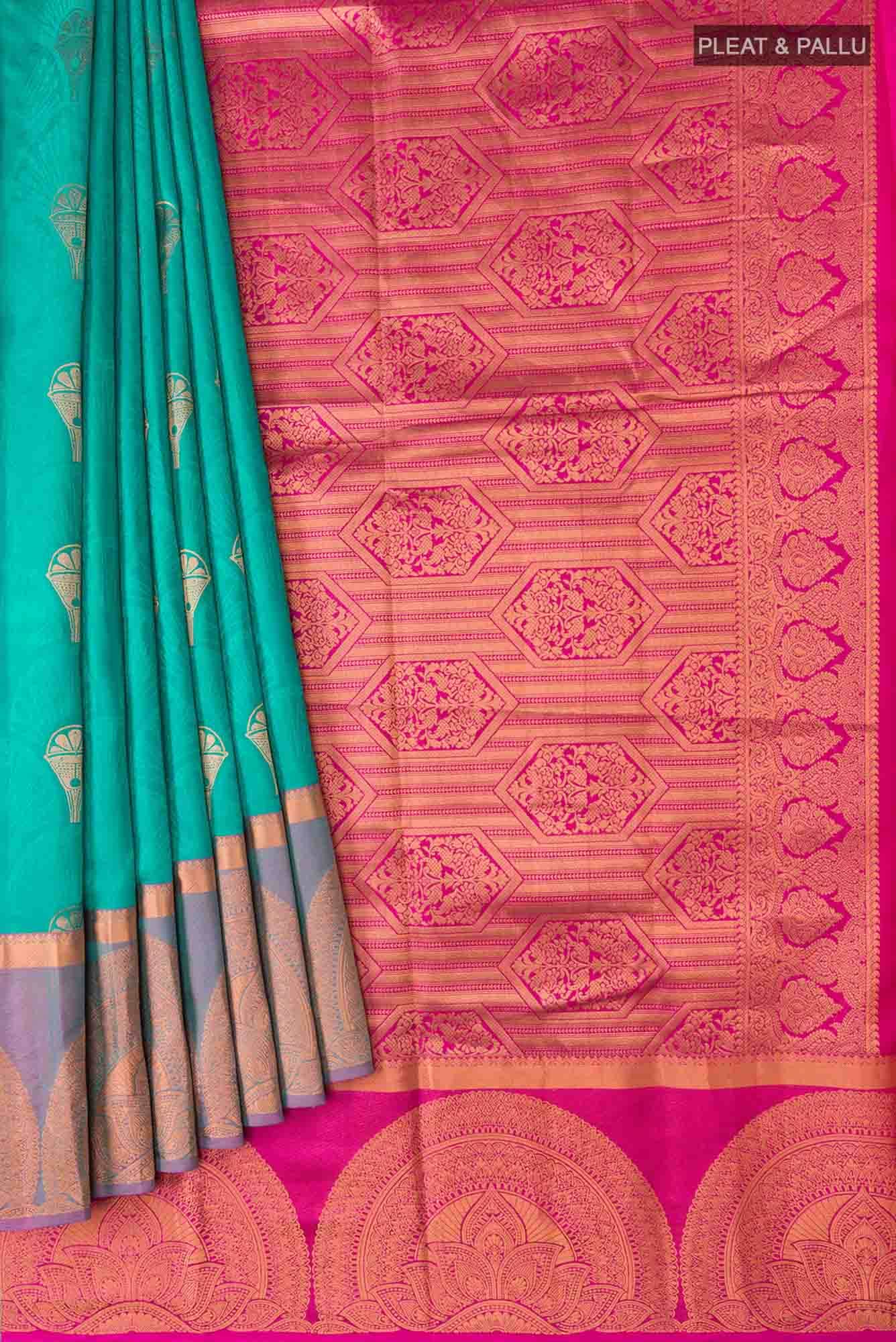 Green Kanchipuram Silk Saree