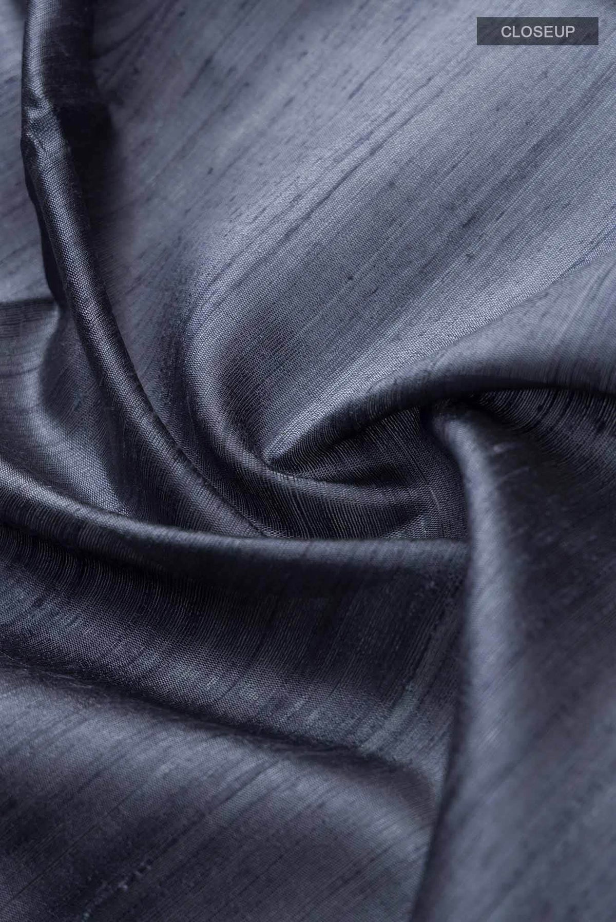 Bhavi-Grey Bhagalpuri Tussar Silk Saree