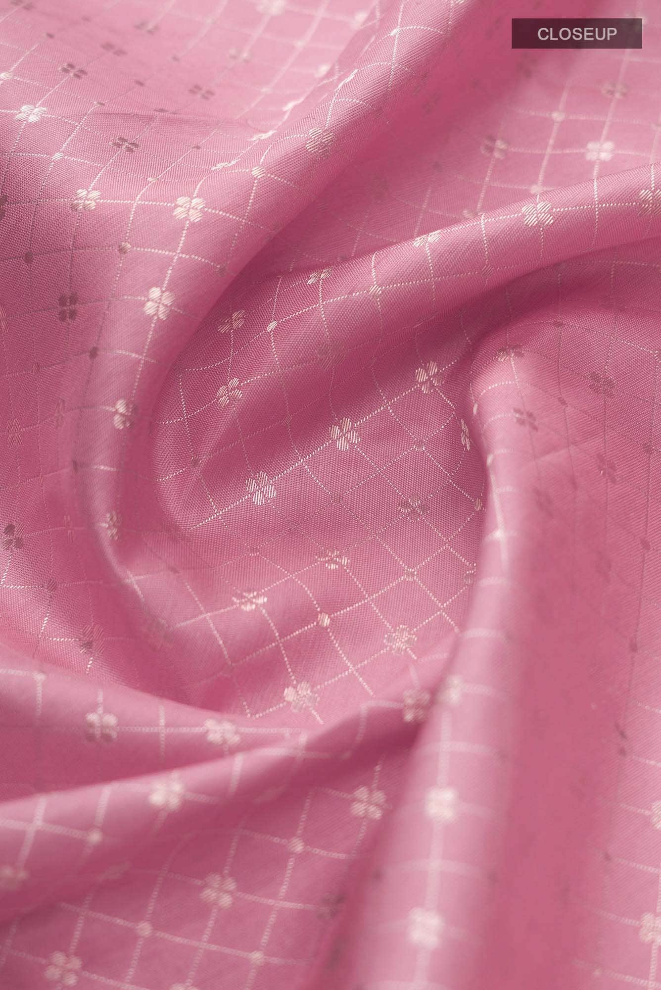 Valaiyalam - Powder Pink Kanchipuram Silk Saree