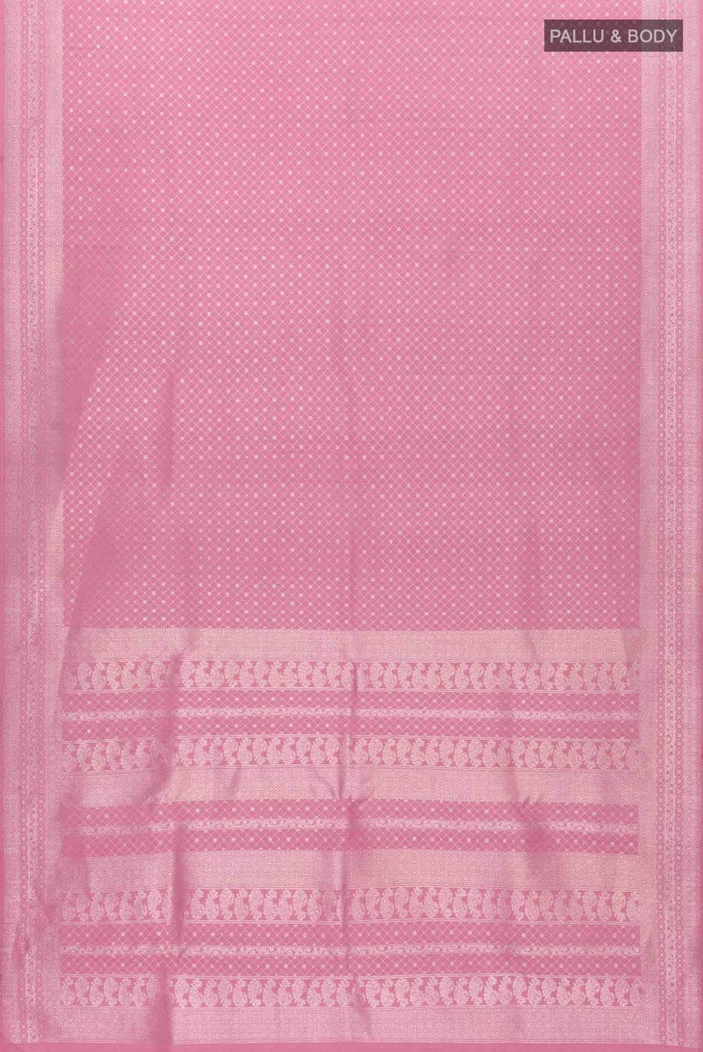Valaiyalam - Powder Pink Kanchipuram Silk Saree