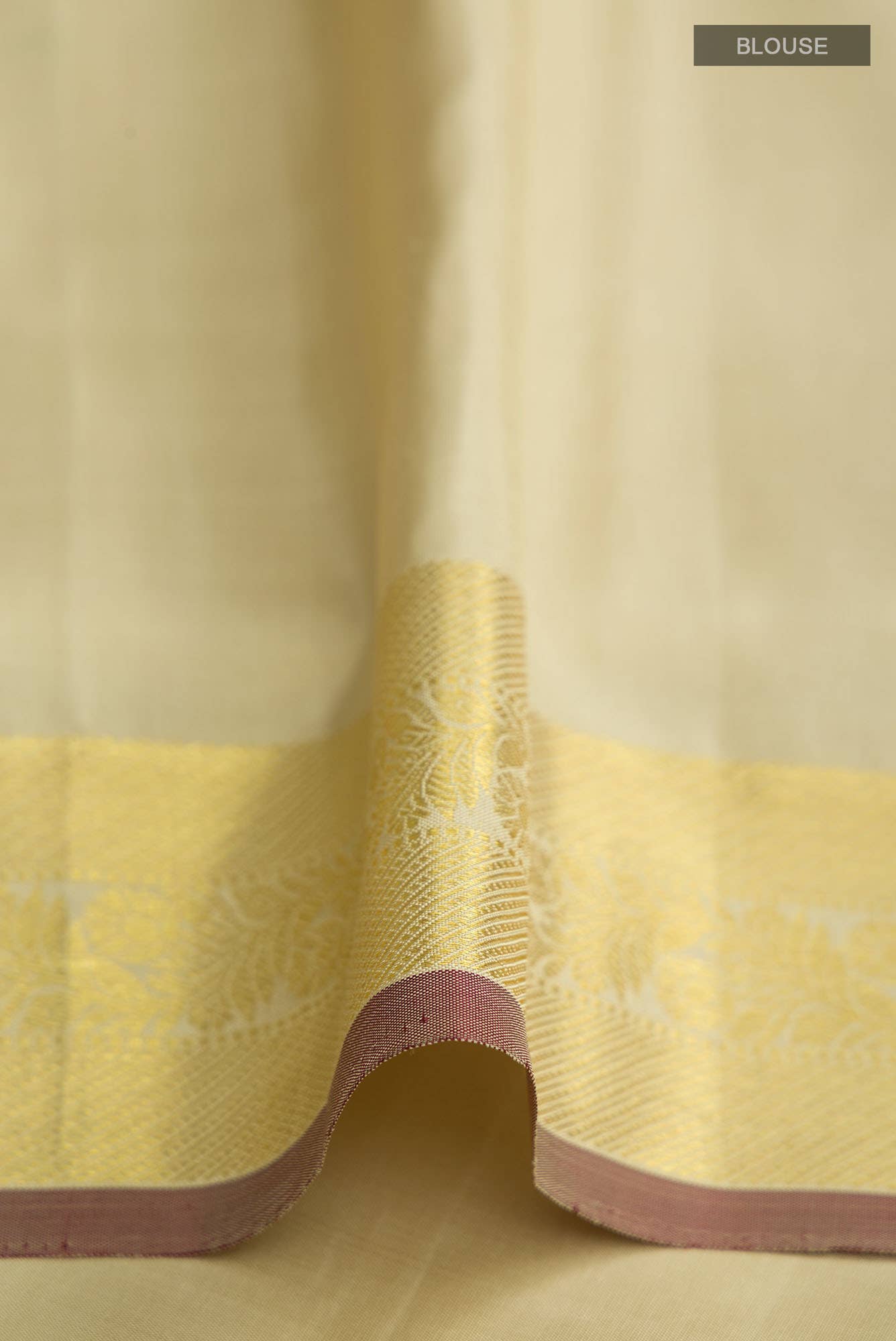 Shrimati-Beige Kanchipuram Silk Saree