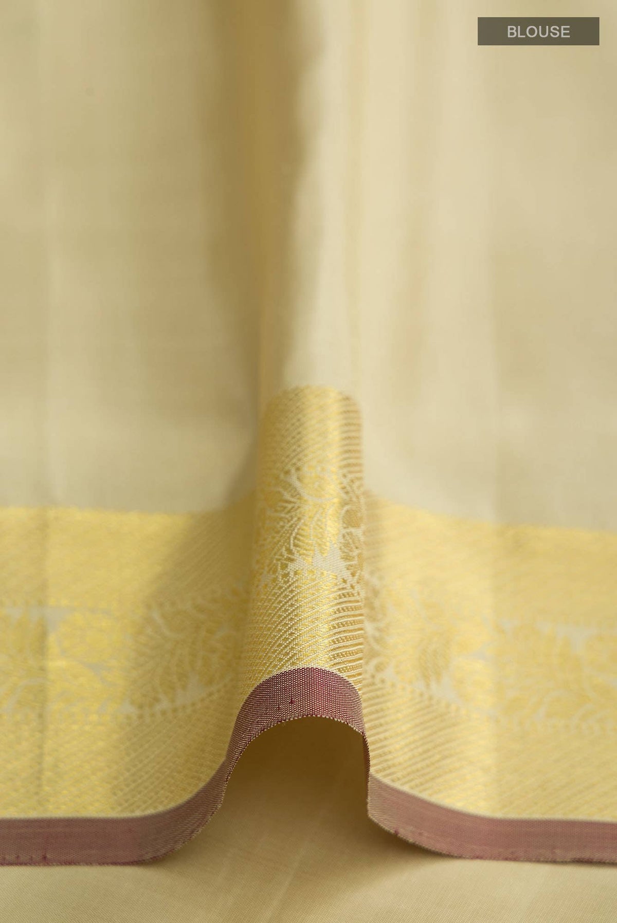 Shrimati-Beige Kanchipuram Silk Saree
