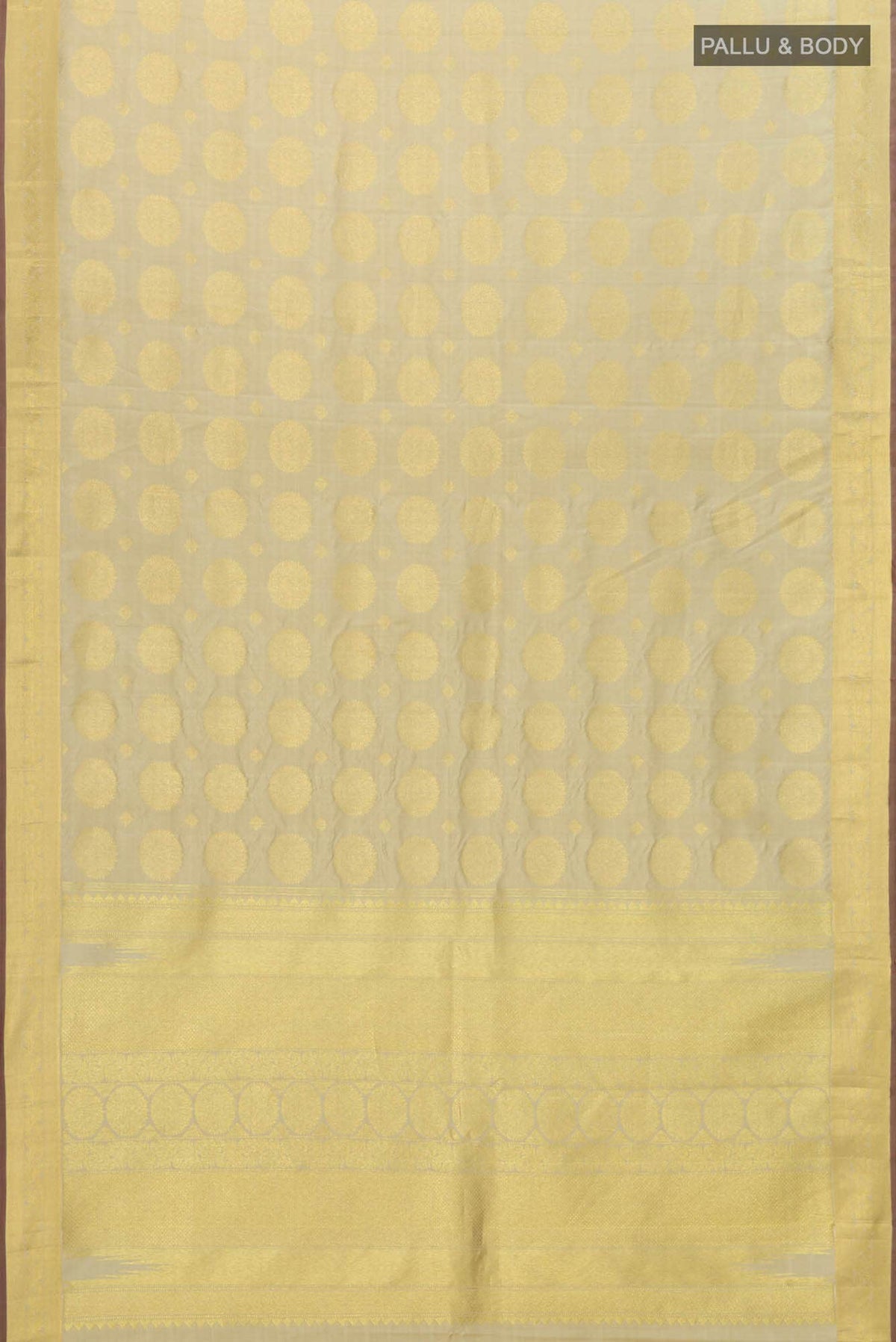 Shrimati-Beige Kanchipuram Silk Saree